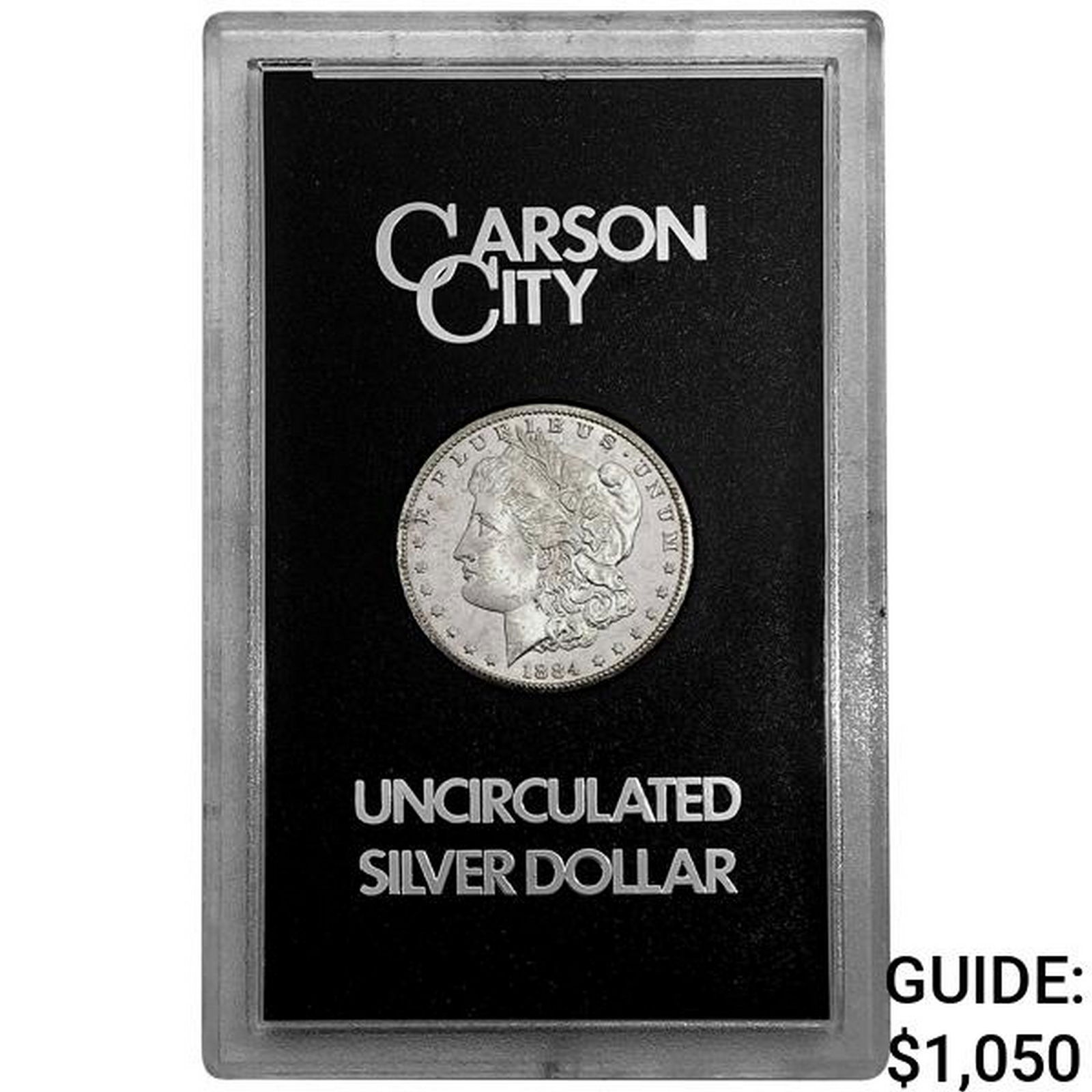 1884 Carson City Silver Morgan Dollar Uncirculated (1 of 3)