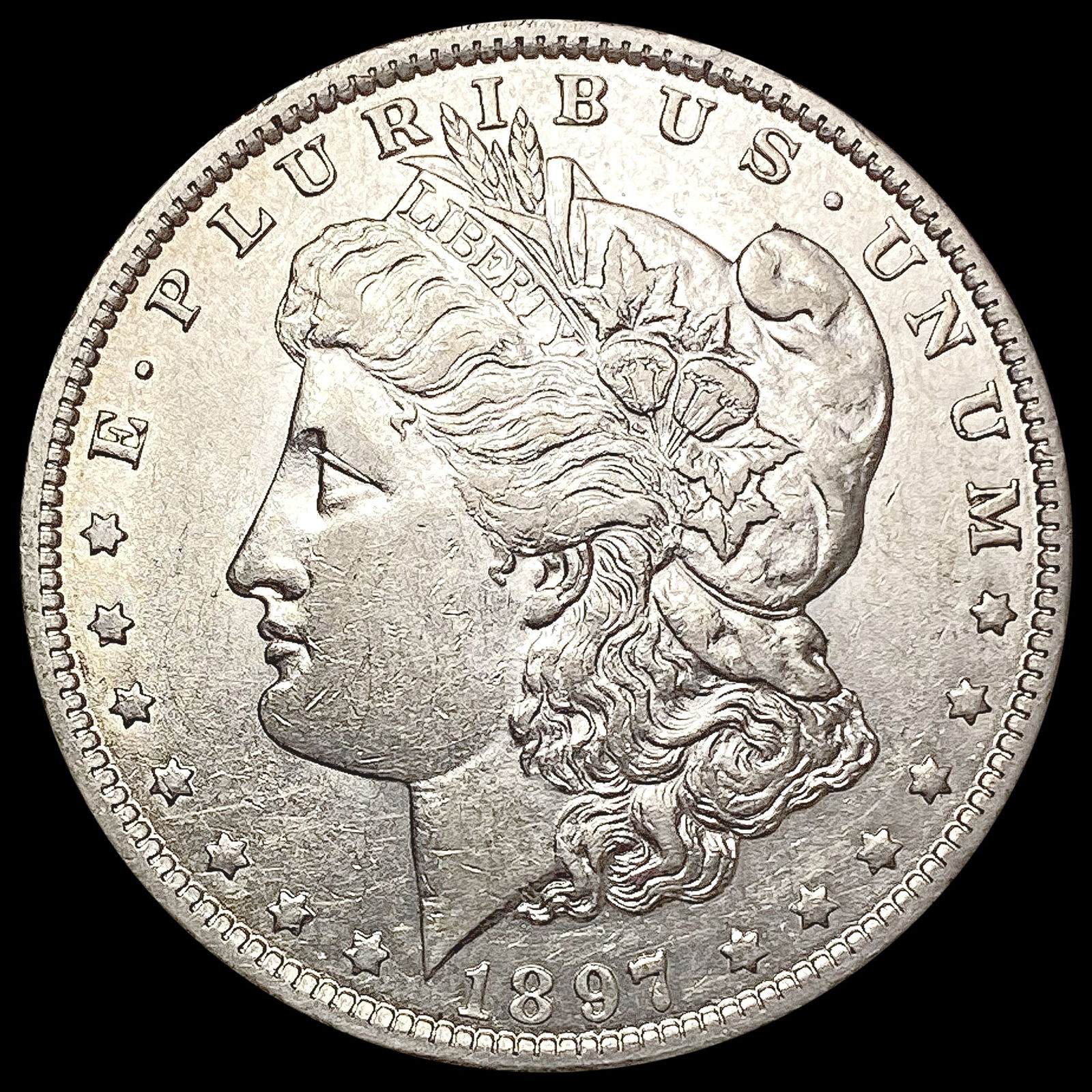1897-O Morgan Silver Dollar CHOICE AU (1 of 2)
