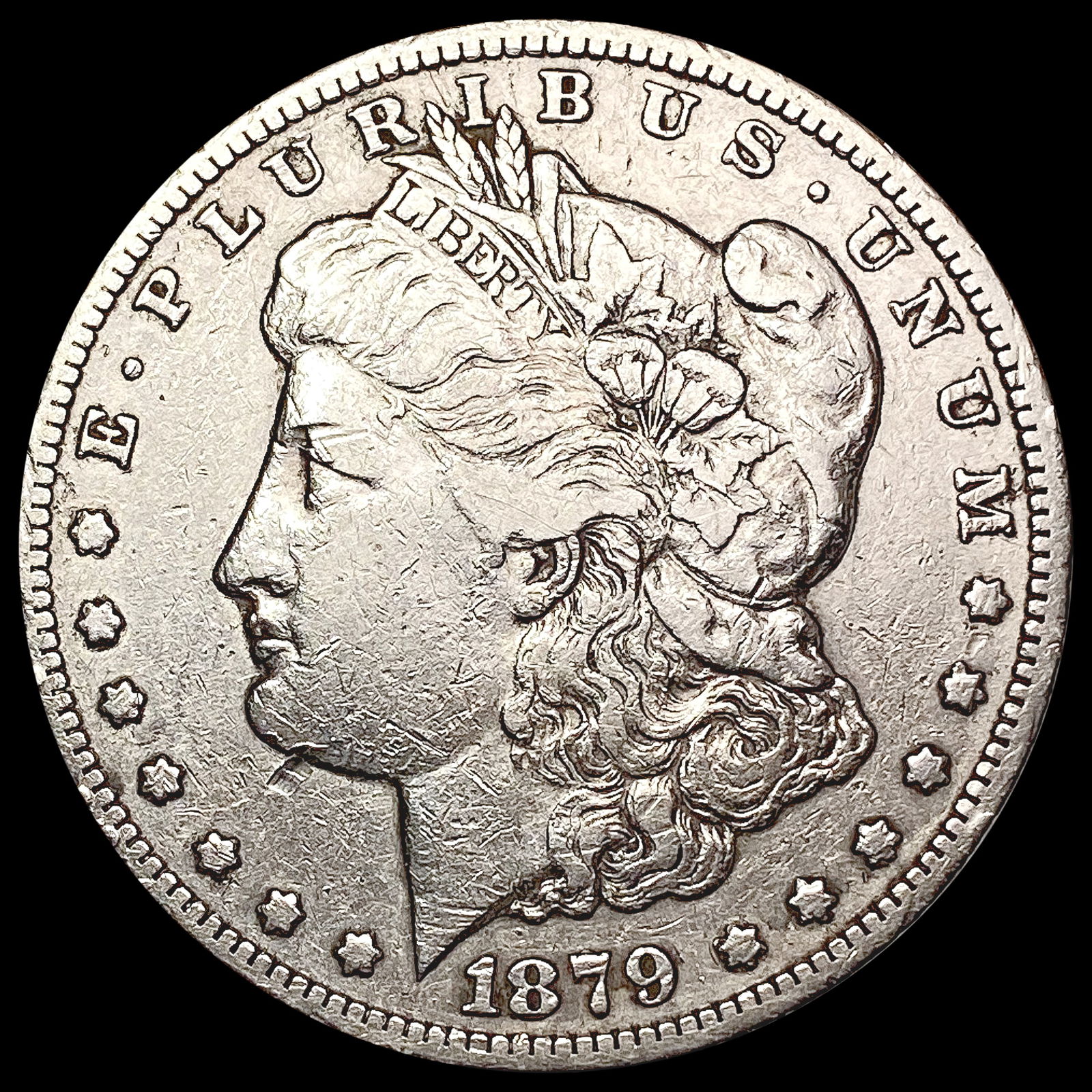 1879-CC Morgan Silver Dollar NEARLY UNCIRCULATED (1 of 2)