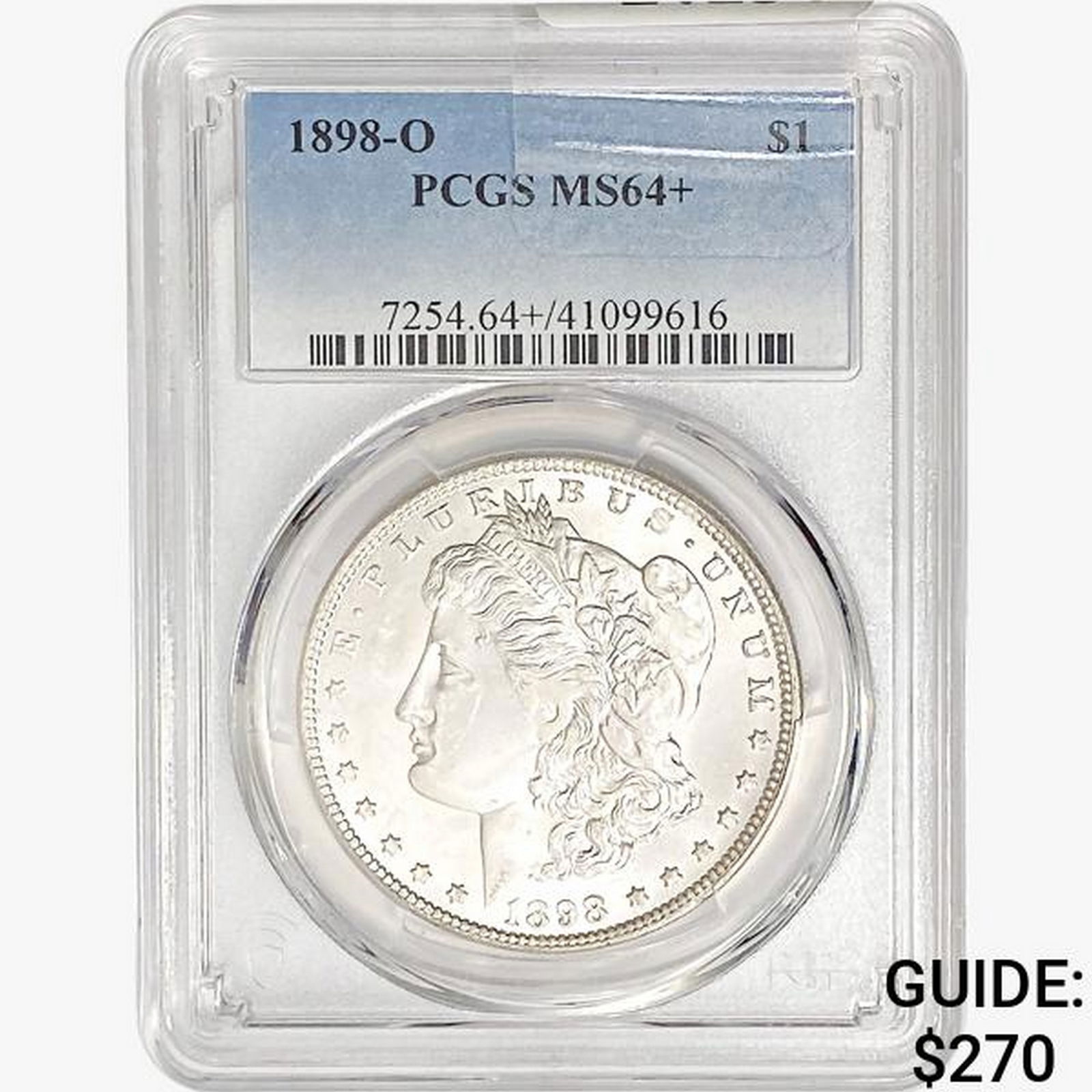 1898-O Morgan Silver Dollar PCGS MS64+ (1 of 2)