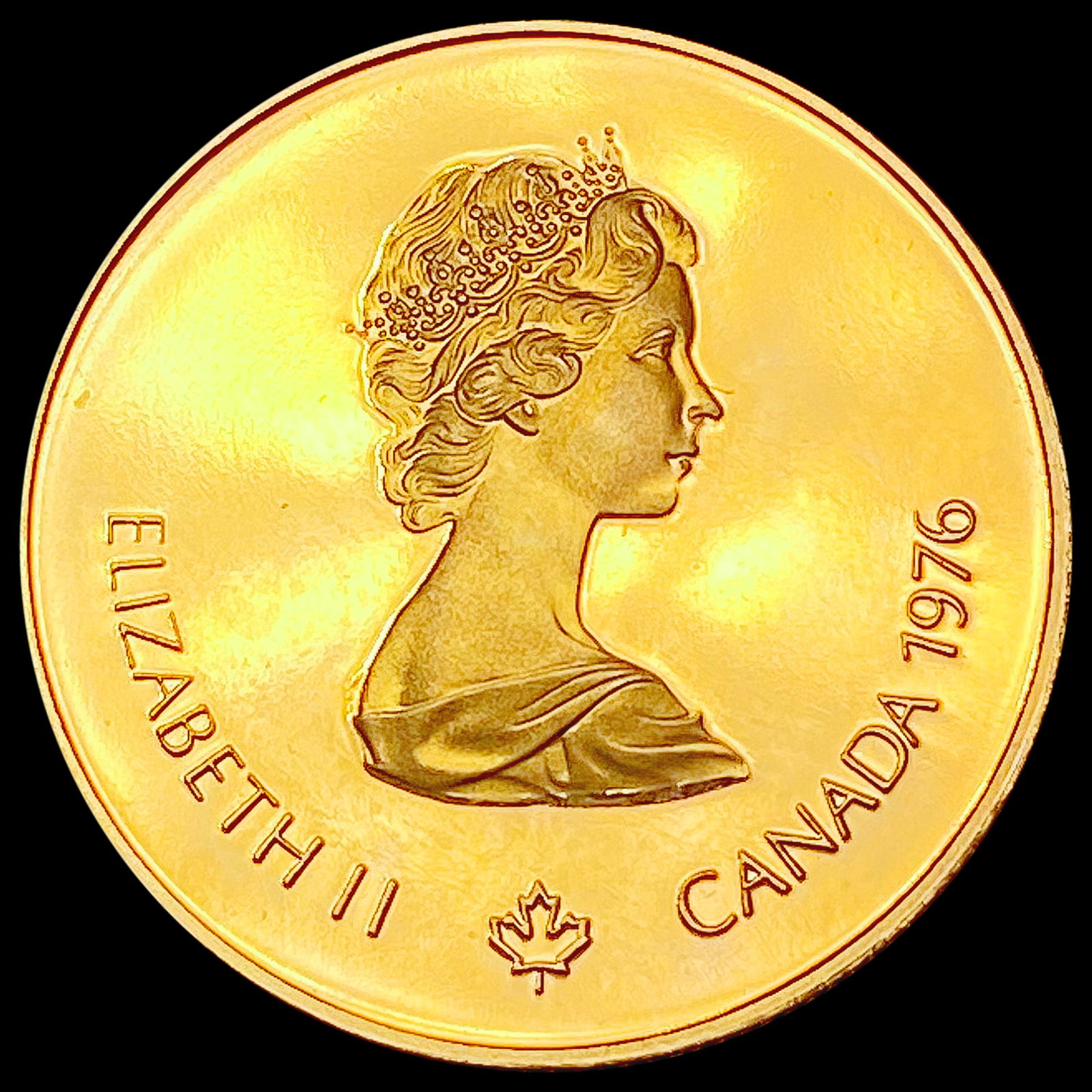1976 1976 Canada $100 Gold .25oz AGW CHOICE PROOF (1 of 2)