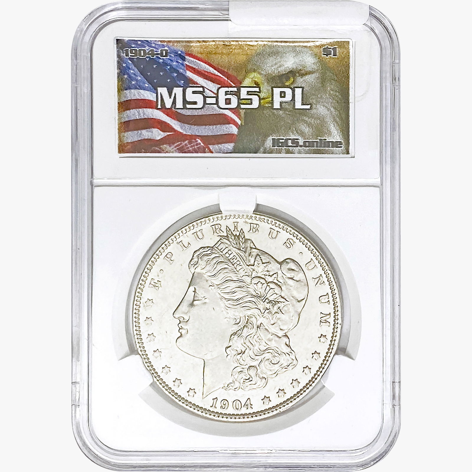 1904-O Morgan Silver Dollar ICGS MS65 PL (1 of 2)