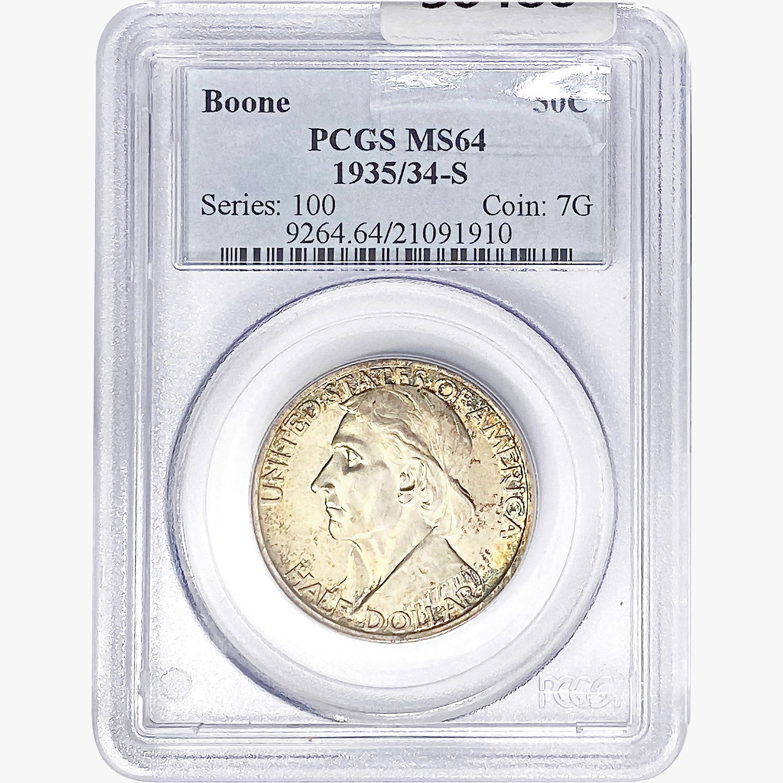 1935/34-S Boone Half Dollar PCGS MS64 (1 of 2)