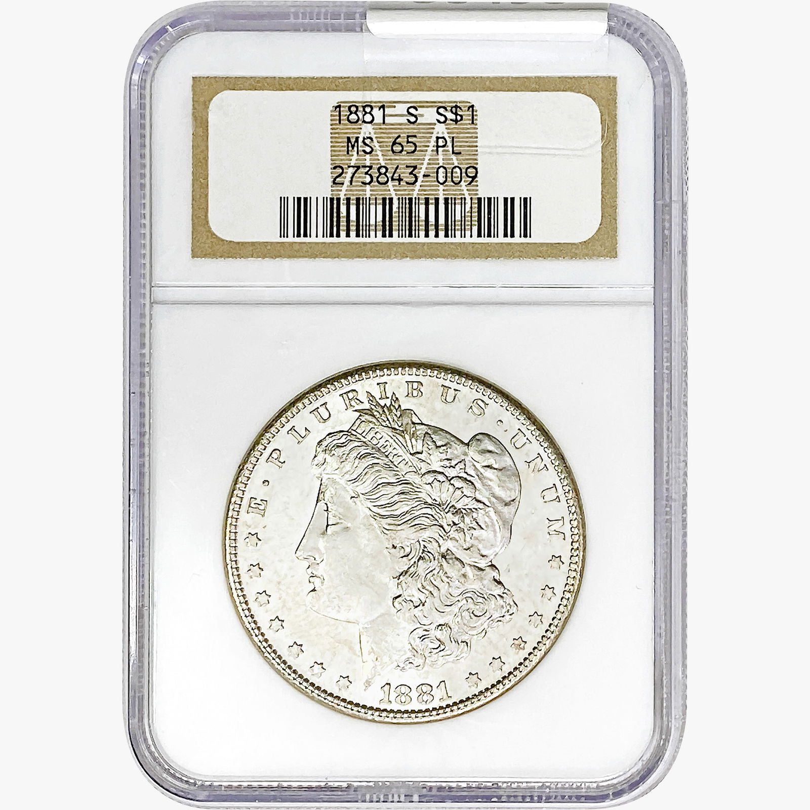 1881-S Morgan Silver Dollar NGC MS65 PL (1 of 2)