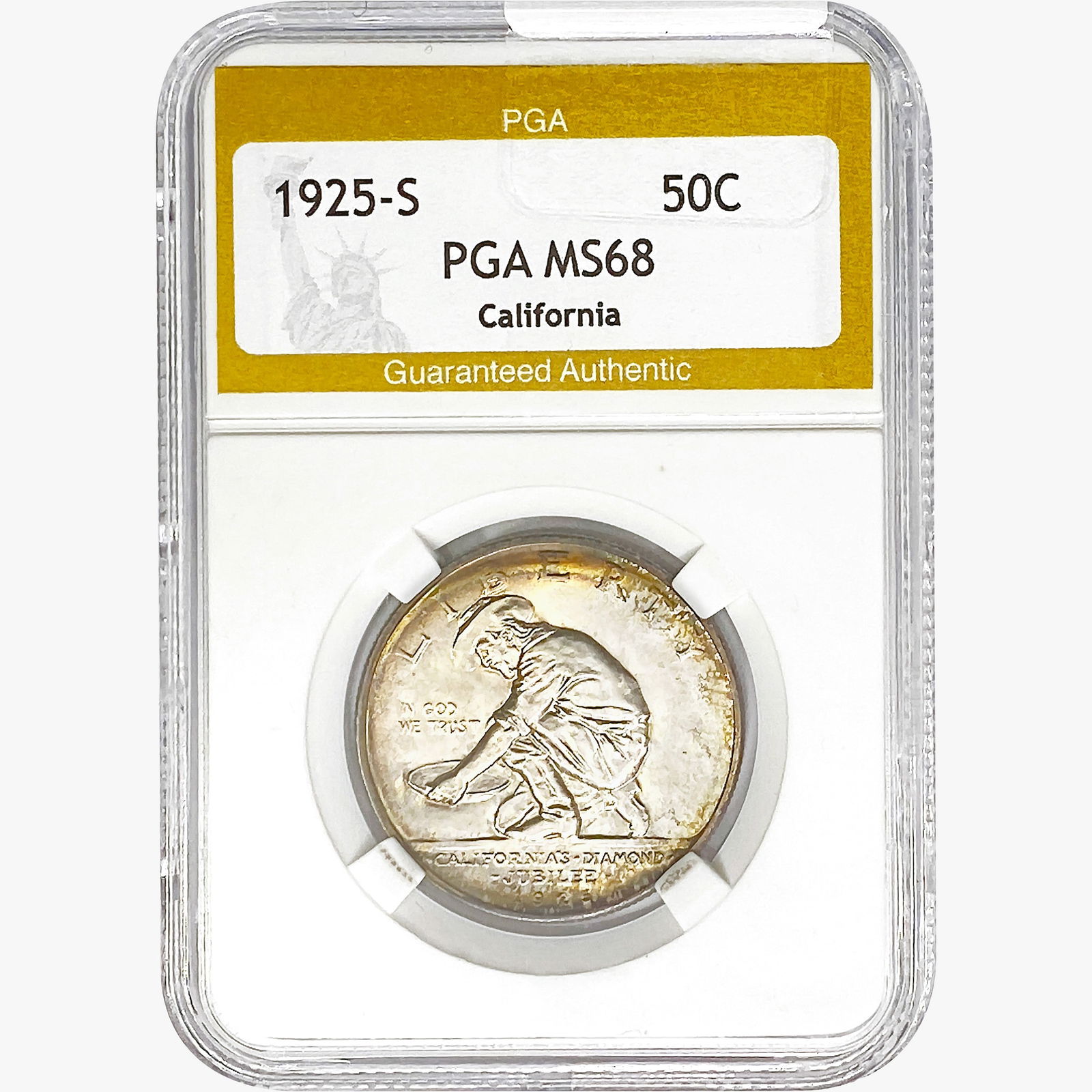 1925-S Jubilee Half Dollar PGA MS68 (1 of 2)