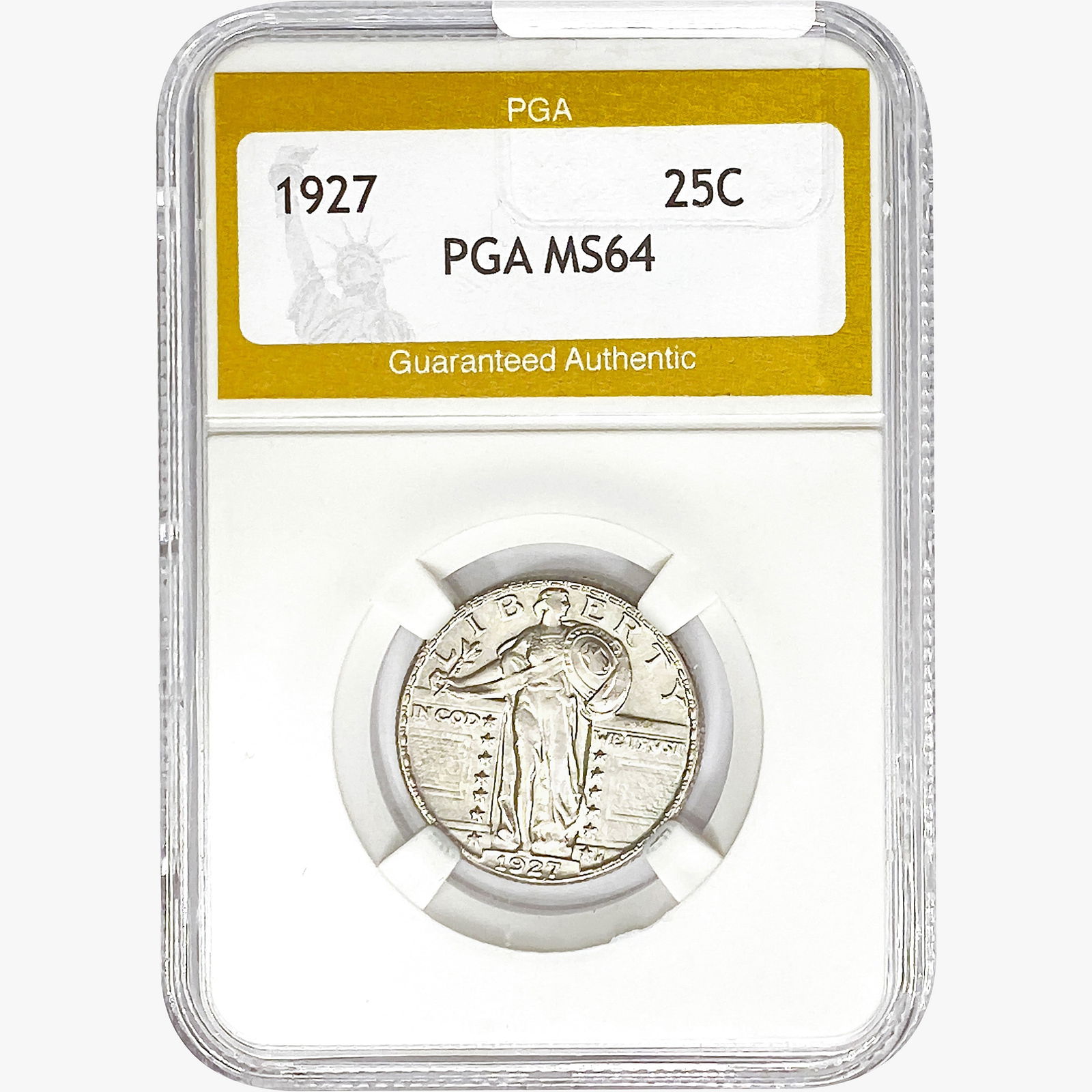 1927 Standing Liberty Quarter PGA MS64 (1 of 2)