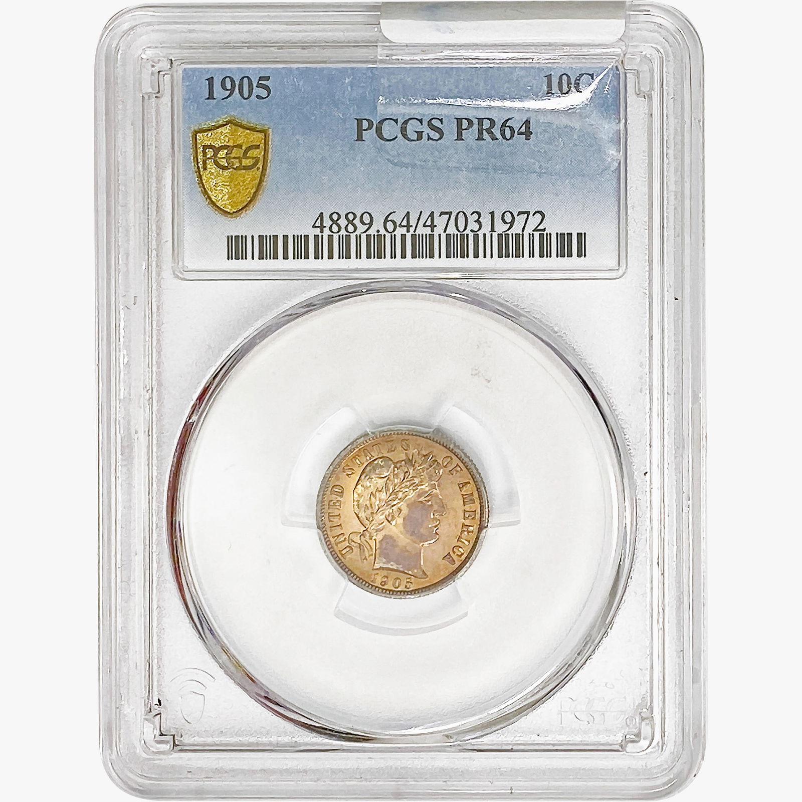 1905 Barber Dime PCGS PR64 (1 of 2)