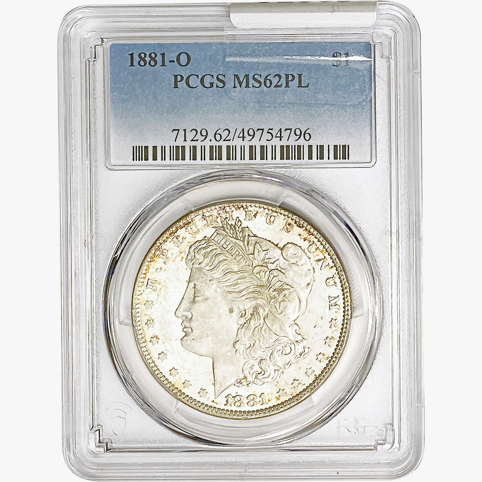 1881-O Morgan Silver Dollar PCGS MS62 PL (1 of 2)