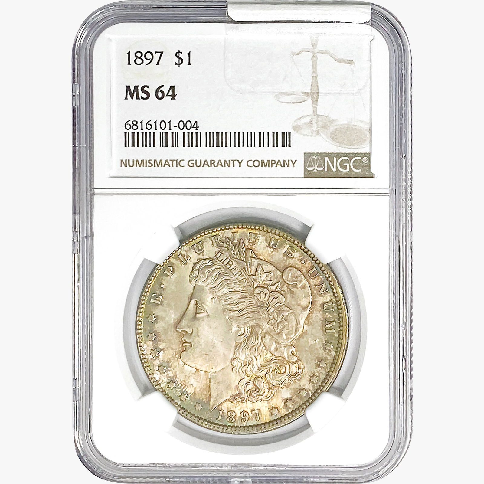 1897 Morgan Silver Dollar NGC MS64 (1 of 2)