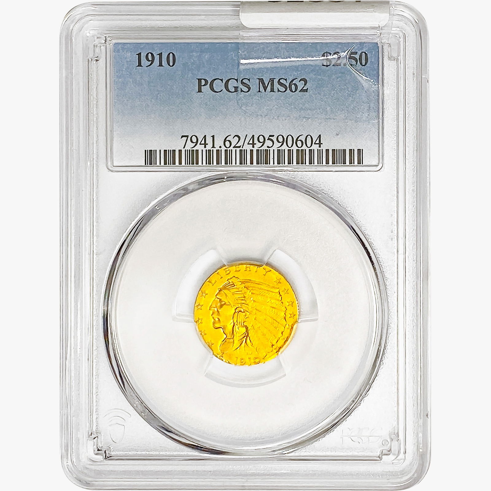 1910 $2.50 Gold Quarter Eagle PCGS MS62 (1 of 2)