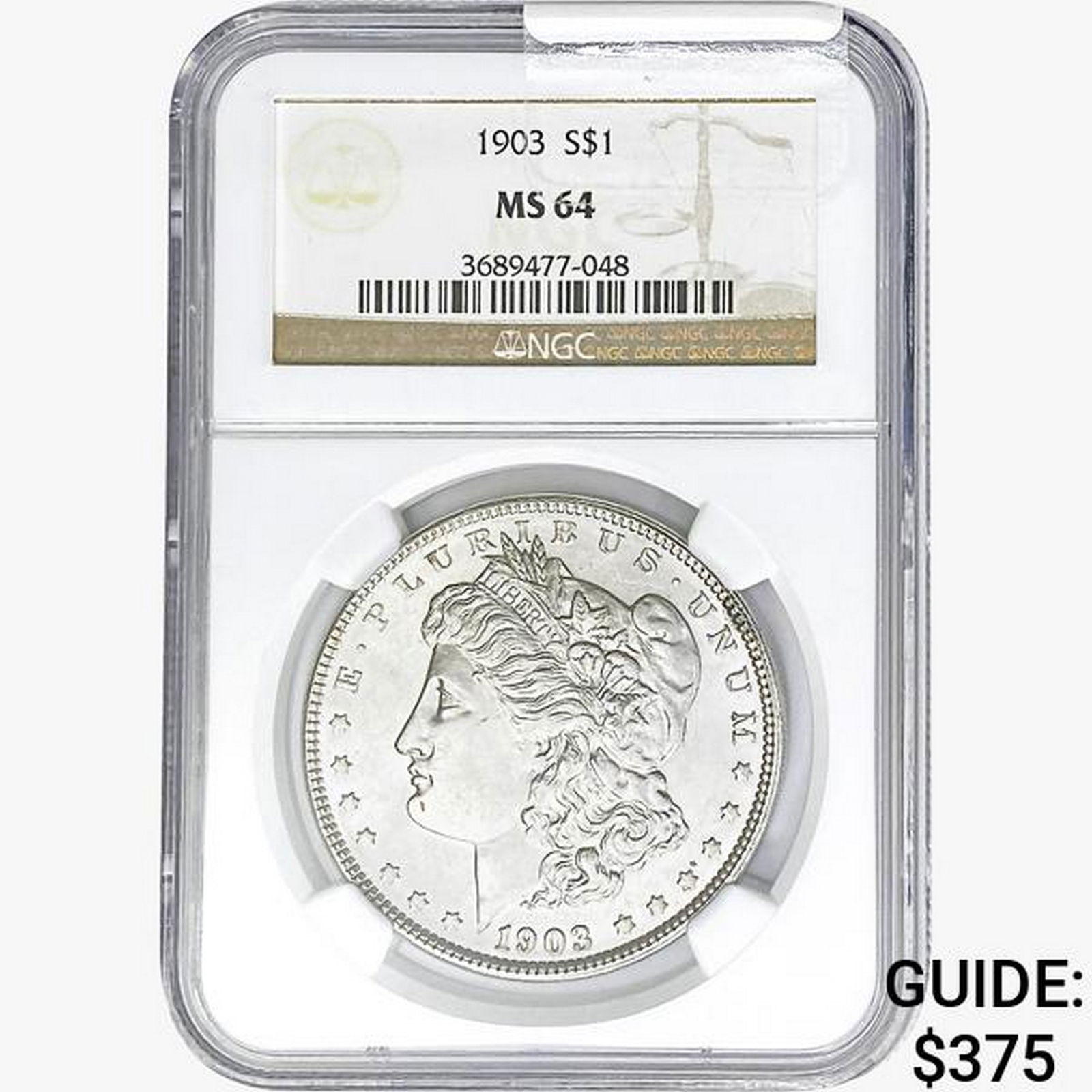 1903 Morgan Silver Dollar NGC MS64 (1 of 2)