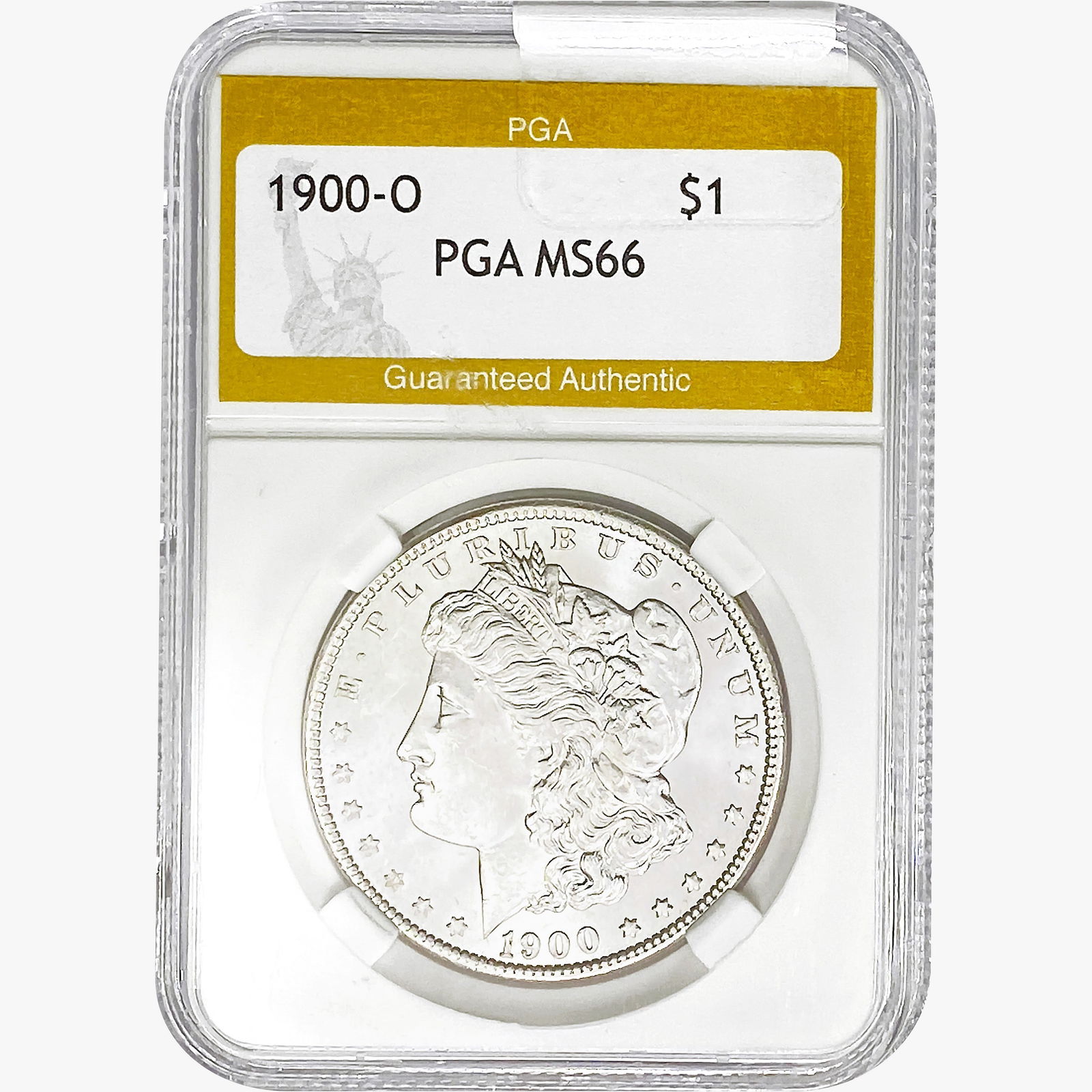 1900-O Morgan Silver Dollar PGA MS66 (1 of 2)