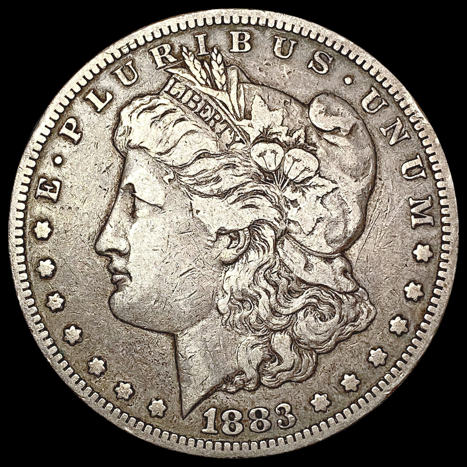 1883-CC Morgan Silver Dollar LIGHTLY CIRCULATED (1 of 2)