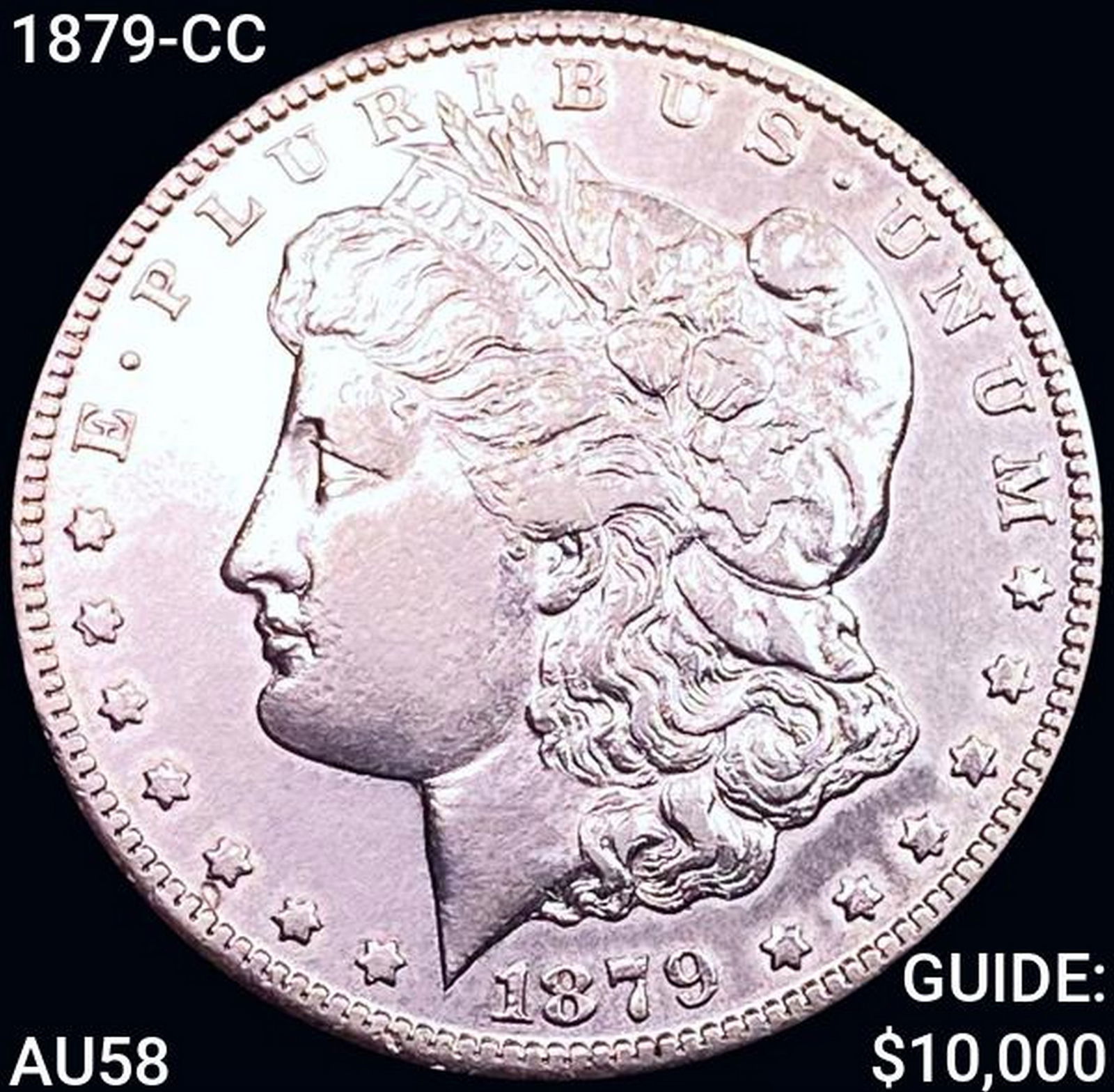 1879-CC Morgan Silver Dollar CHOICE AU (1 of 2)