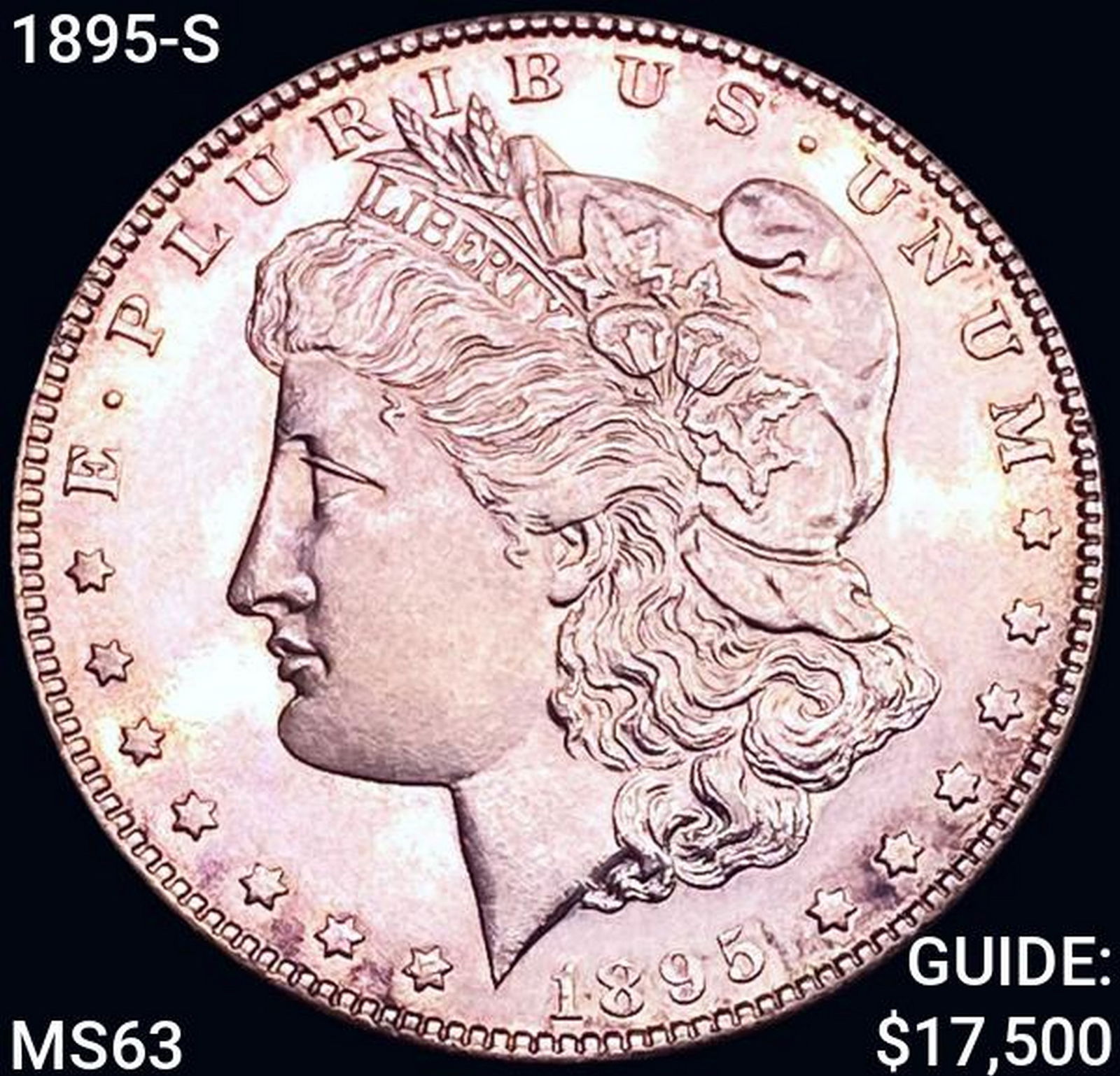 1895-S Morgan Silver Dollar CHOICE BU (1 of 2)