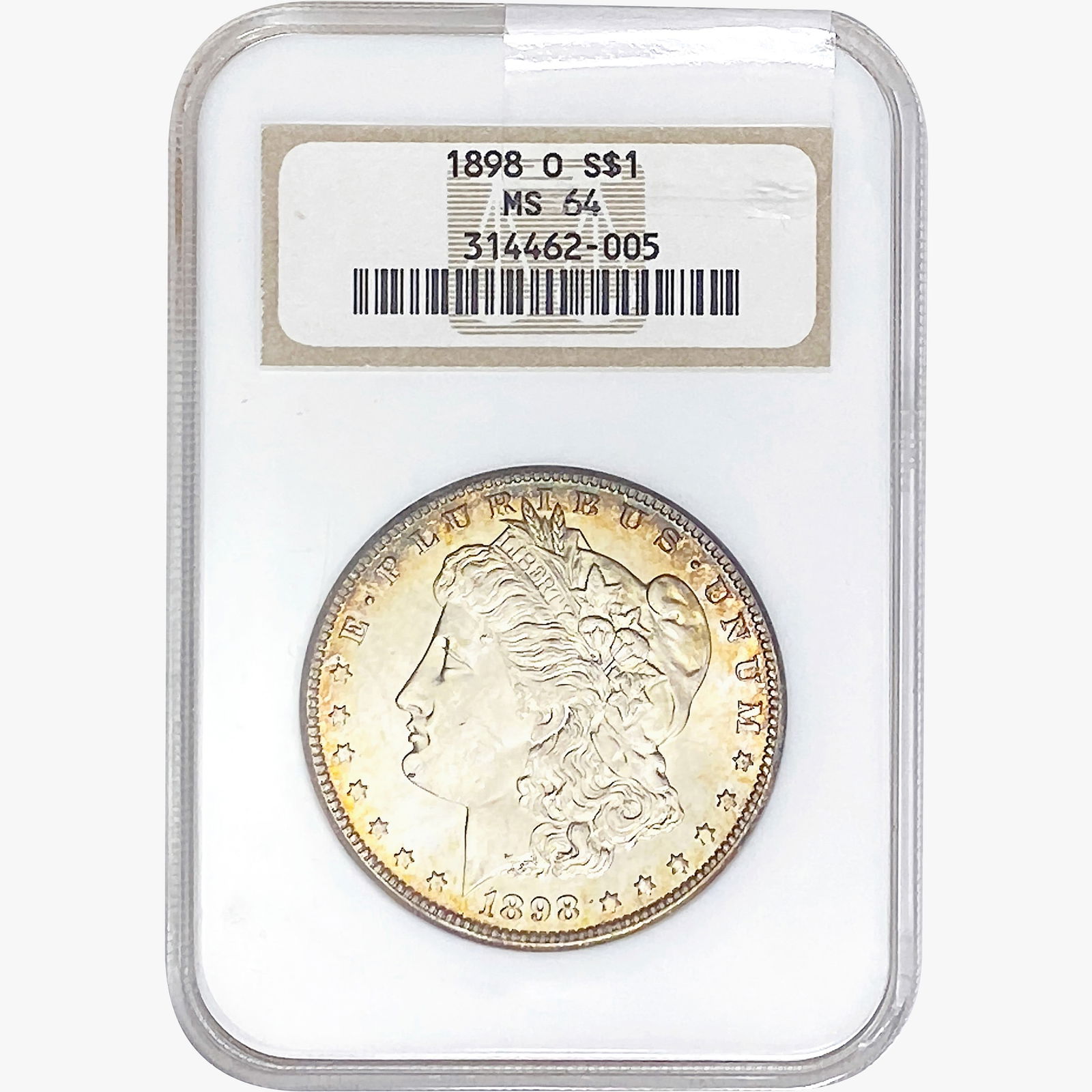 1898-O Morgan Silver Dollar NGC MS64 (1 of 2)