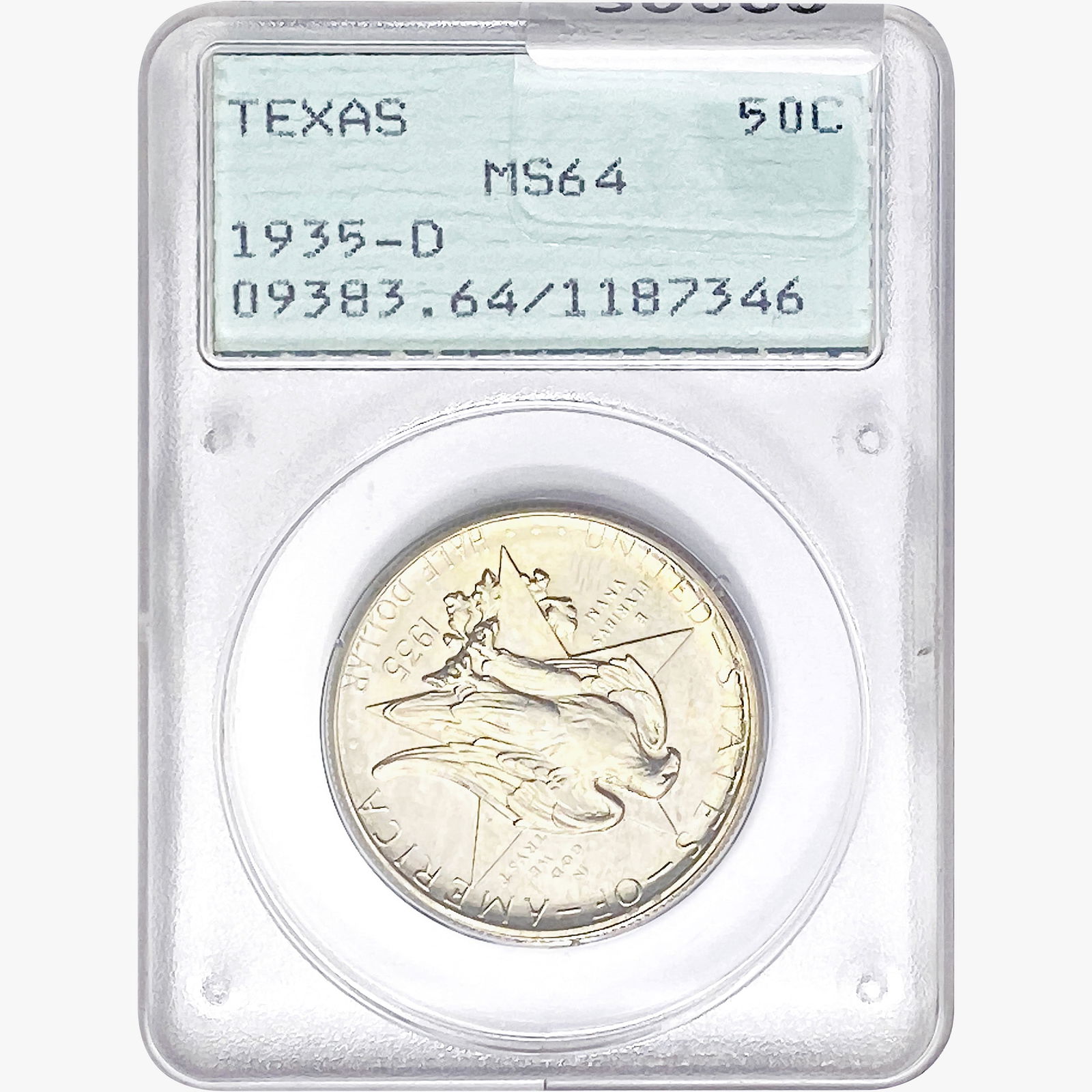 1935-D Texas Half Dollar PCGS MS64 (1 of 2)