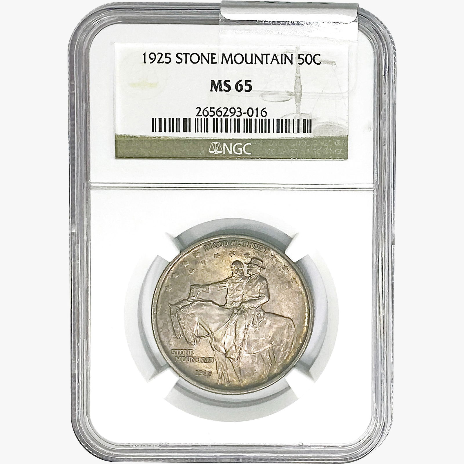 1925 Stone Mountain Half Dollar NGC MS65 (1 of 2)