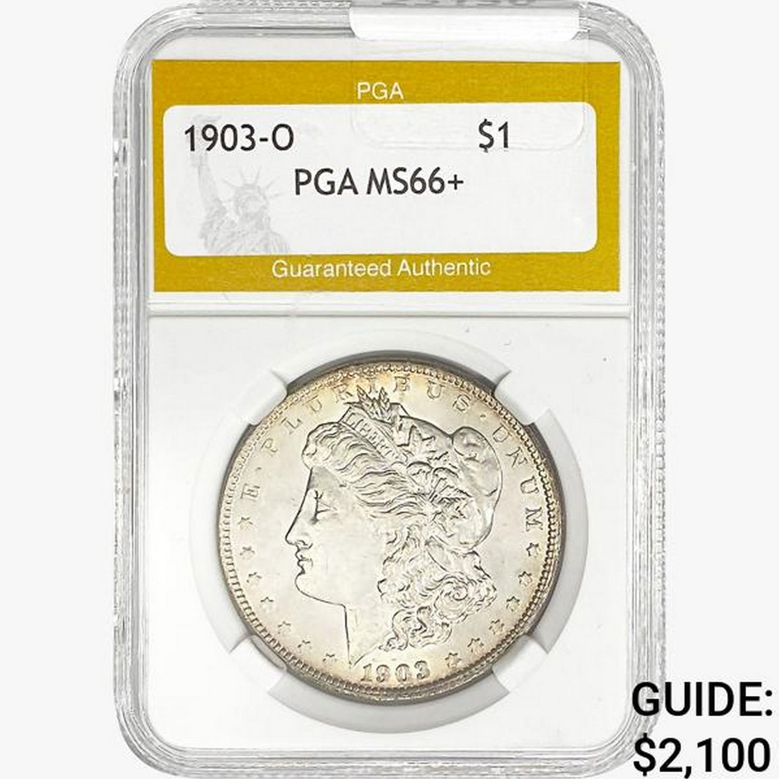 1903-O Morgan Silver Dollar PGA MS66+ (1 of 2)