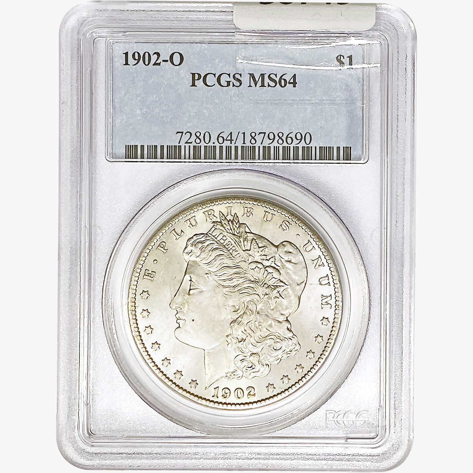 1902-O Morgan Silver Dollar PCGS MS64 (1 of 2)
