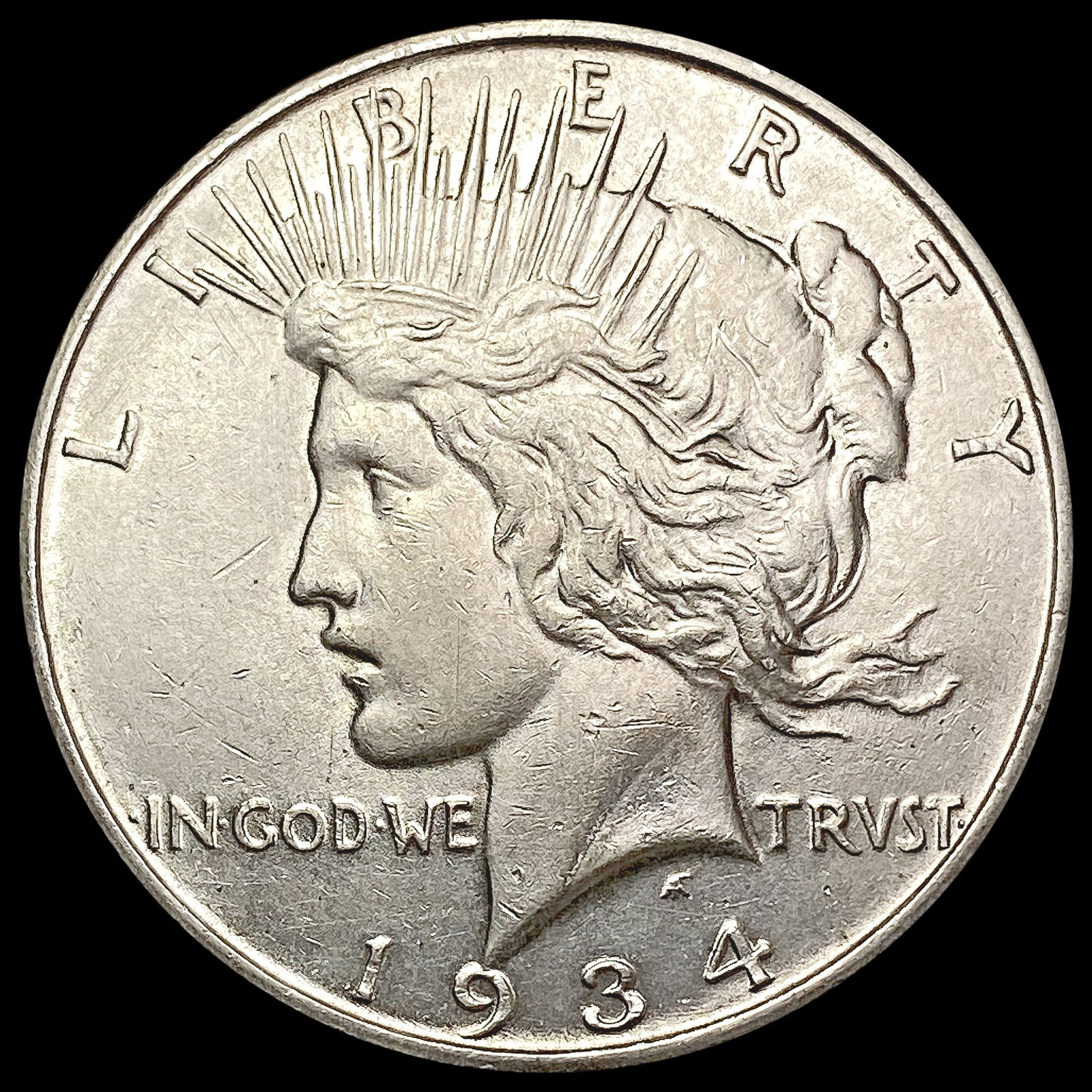 1934-D Silver Peace Dollar UNCIRCULATED (1 of 2)