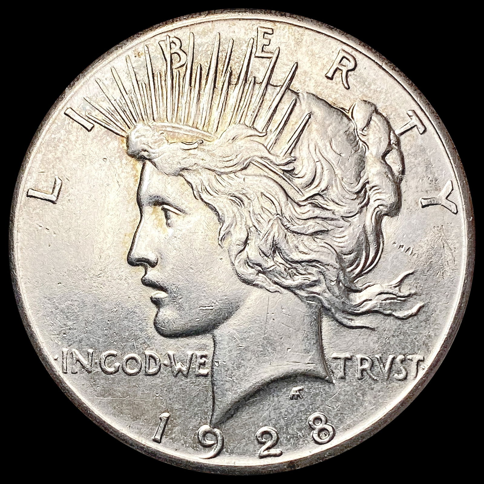 1928 Silver Peace Dollar CLOSELY UNCIRCULATED (1 of 2)