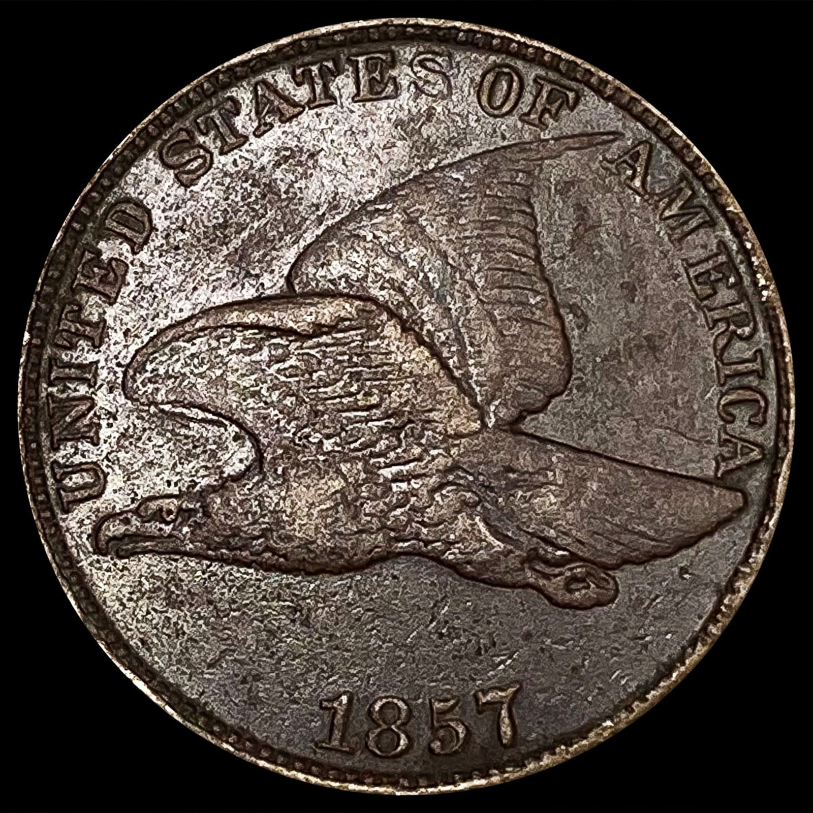 1857 Flying Eagle Cent LIGHTLY CIRCULATED (1 of 2)