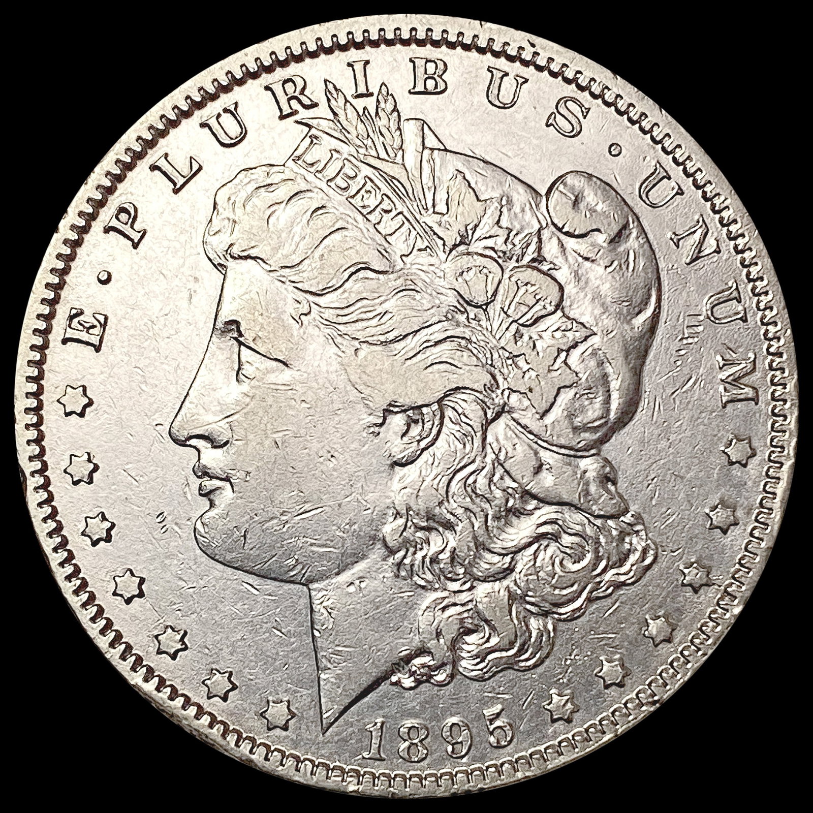 1895-O Morgan Silver Dollar CLOSELY UNCIRCULATED: 1895-O Morgan Silver Dollar CLOSELY UNCIRCULATED
