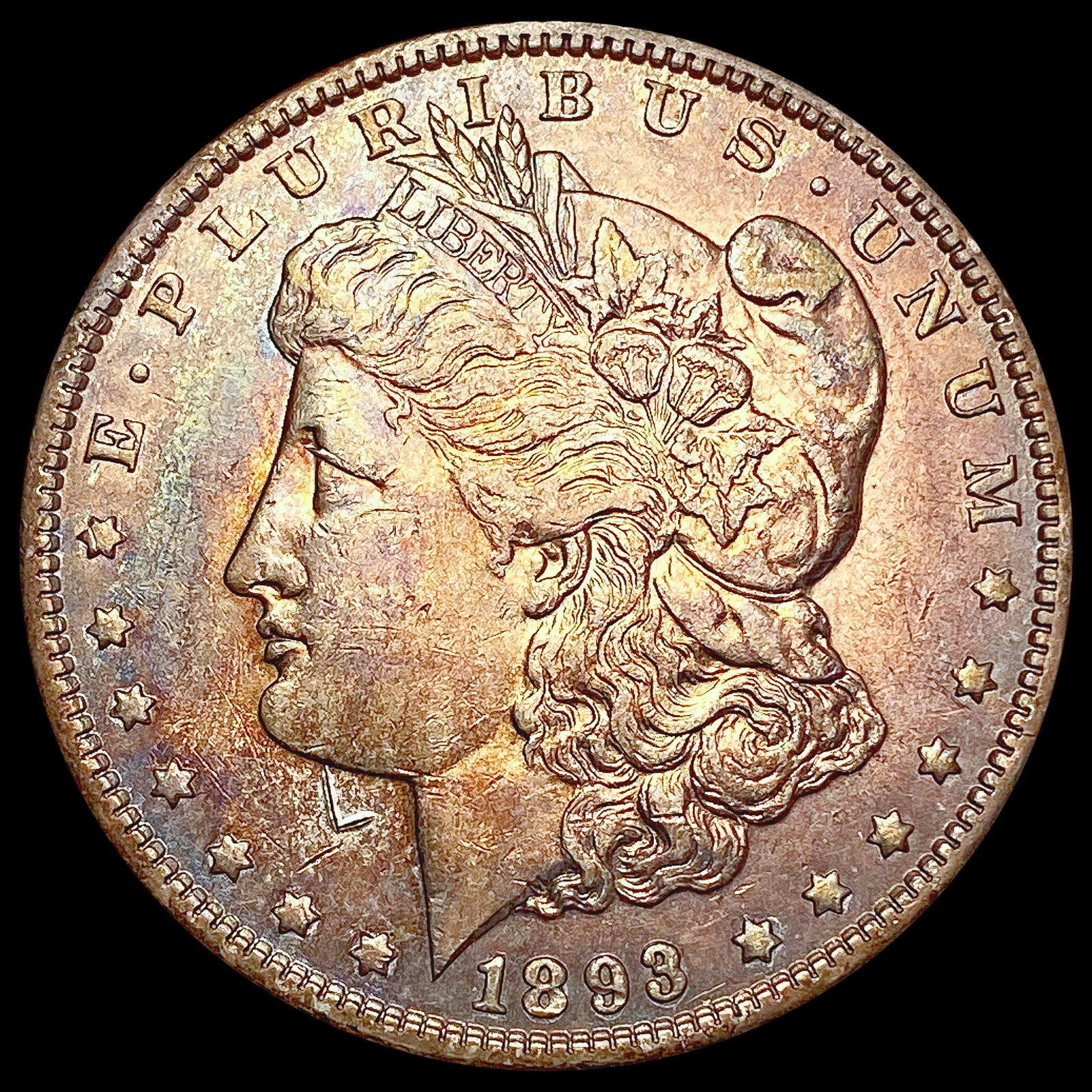 1893 Morgan Silver Dollar CLOSELY UNCIRCULATED (1 of 2)