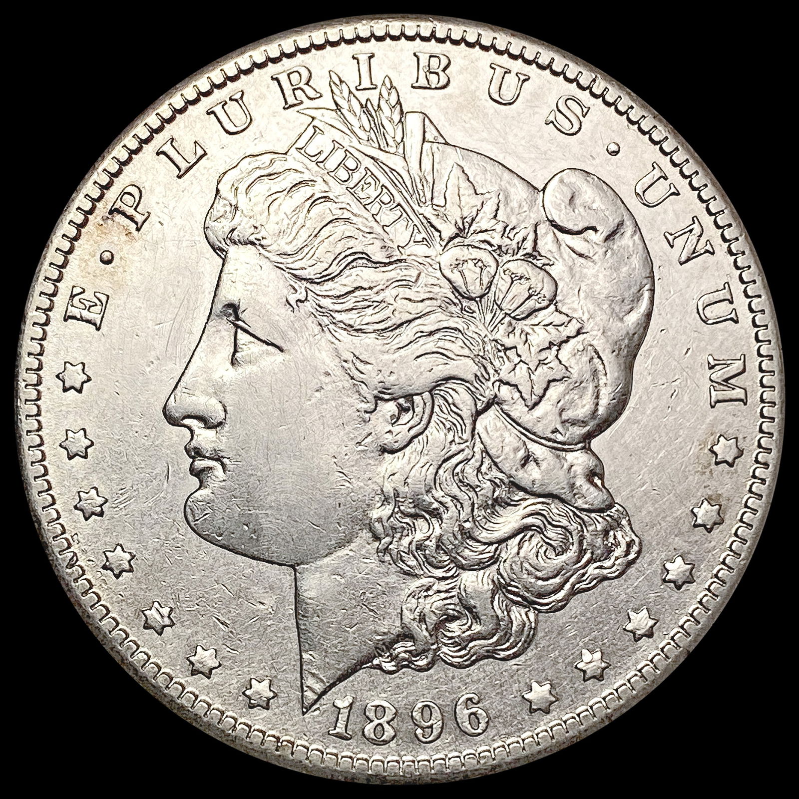 1896-S Morgan Silver Dollar CLOSELY UNCIRCULATED (1 of 2)