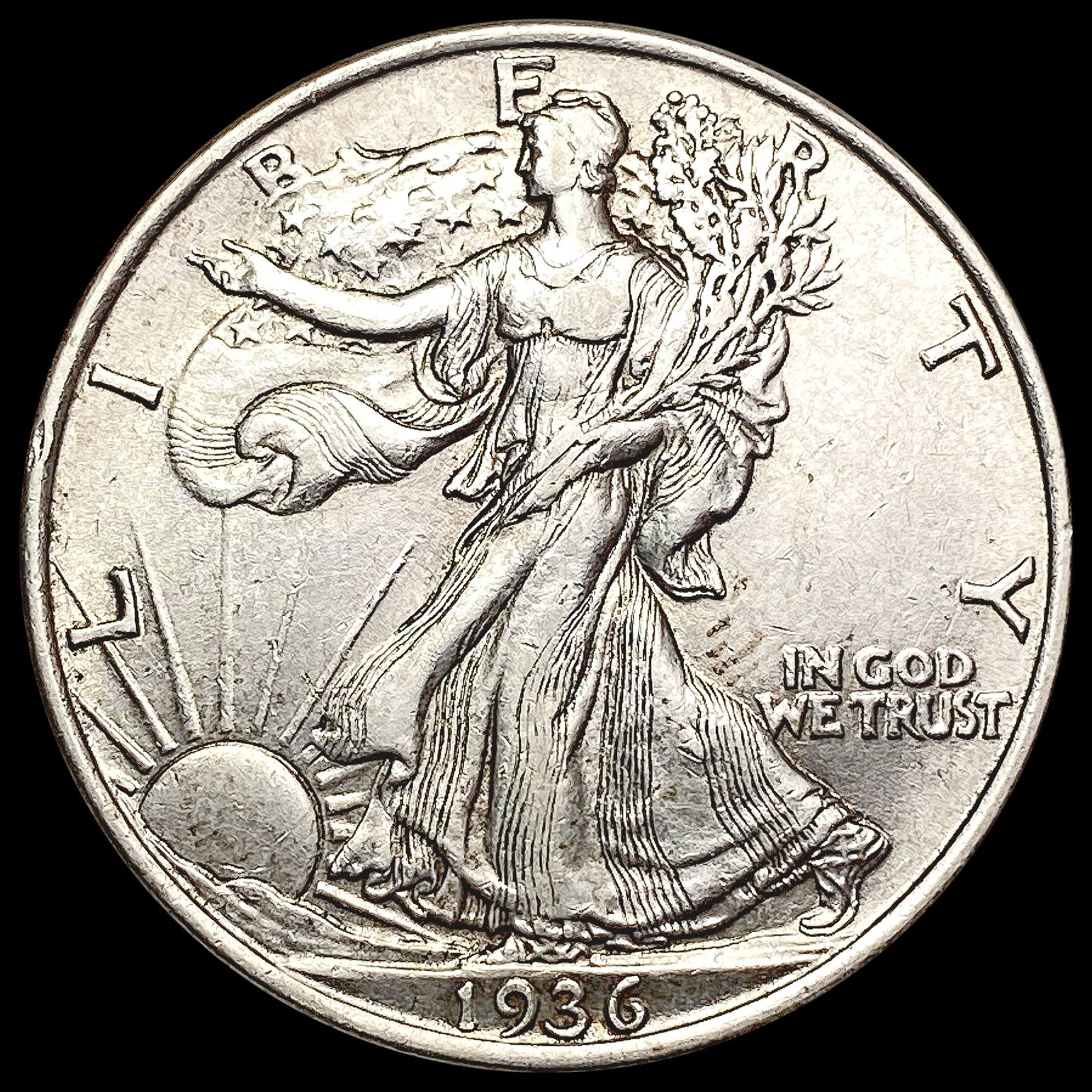 1936 Walking Liberty Half Dollar UNCIRCULATED (1 of 2)