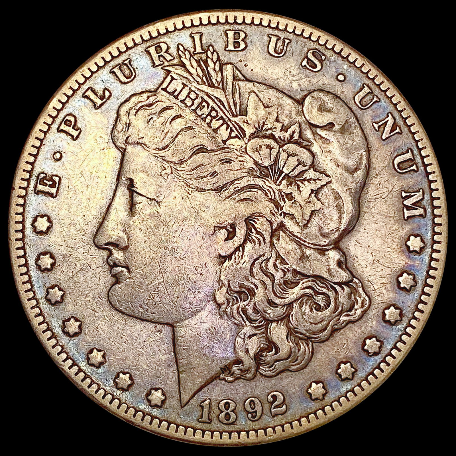 1892-S Morgan Silver Dollar LIGHTLY CIRCULATED (1 of 2)