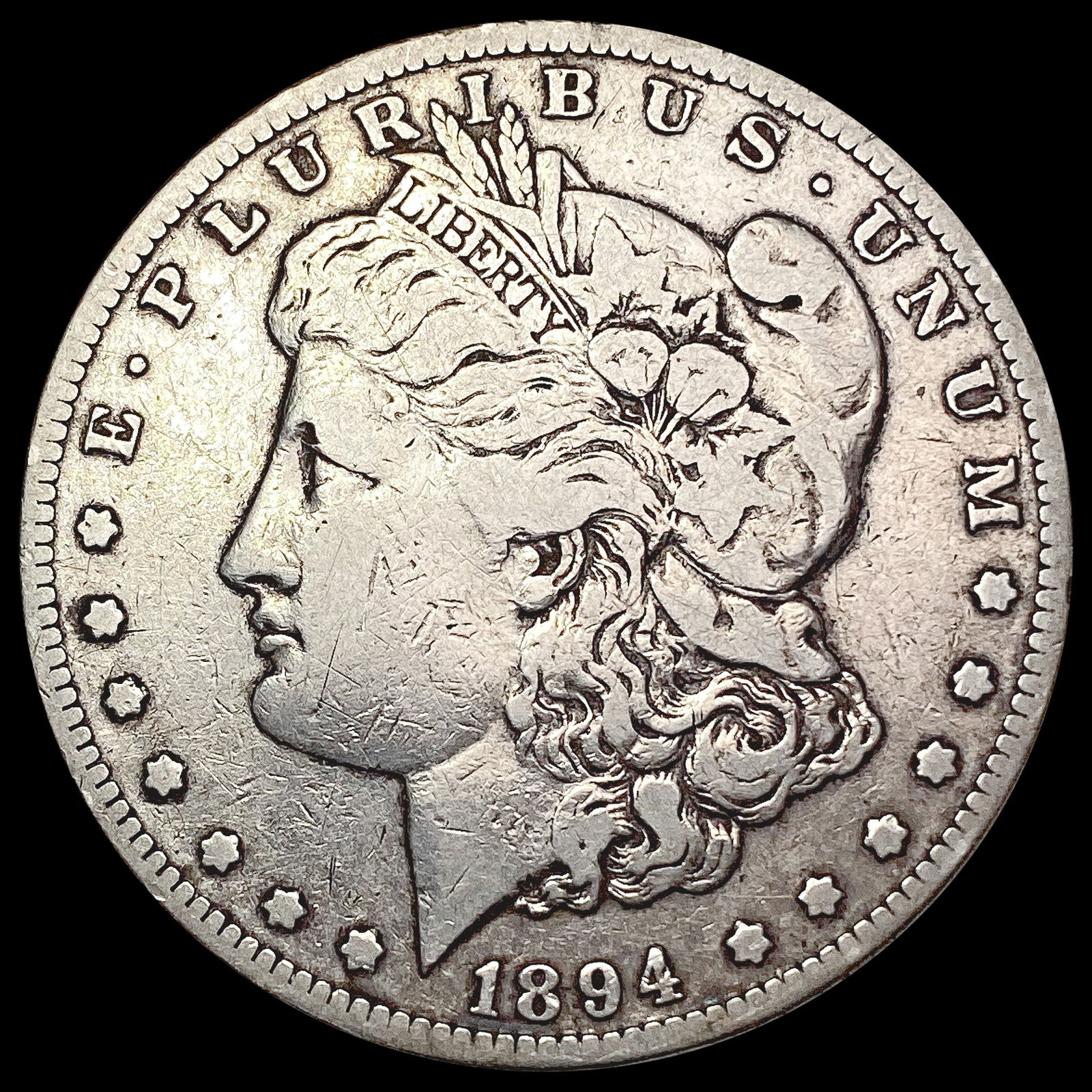 1894-S Morgan Silver Dollar LIGHTLY CIRCULATED (1 of 2)