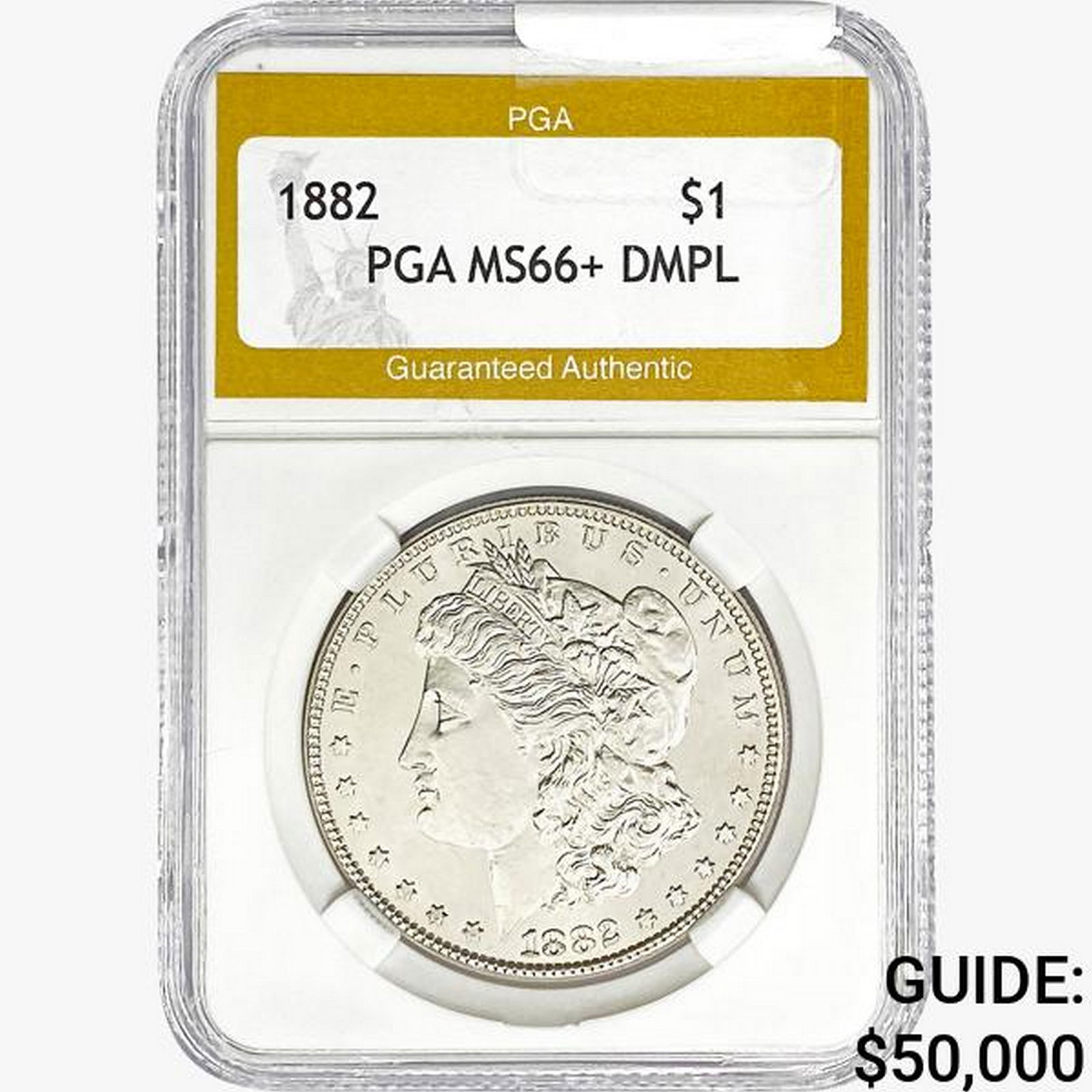 1882 Morgan Silver Dollar PGA MS66+ DMPL (1 of 2)