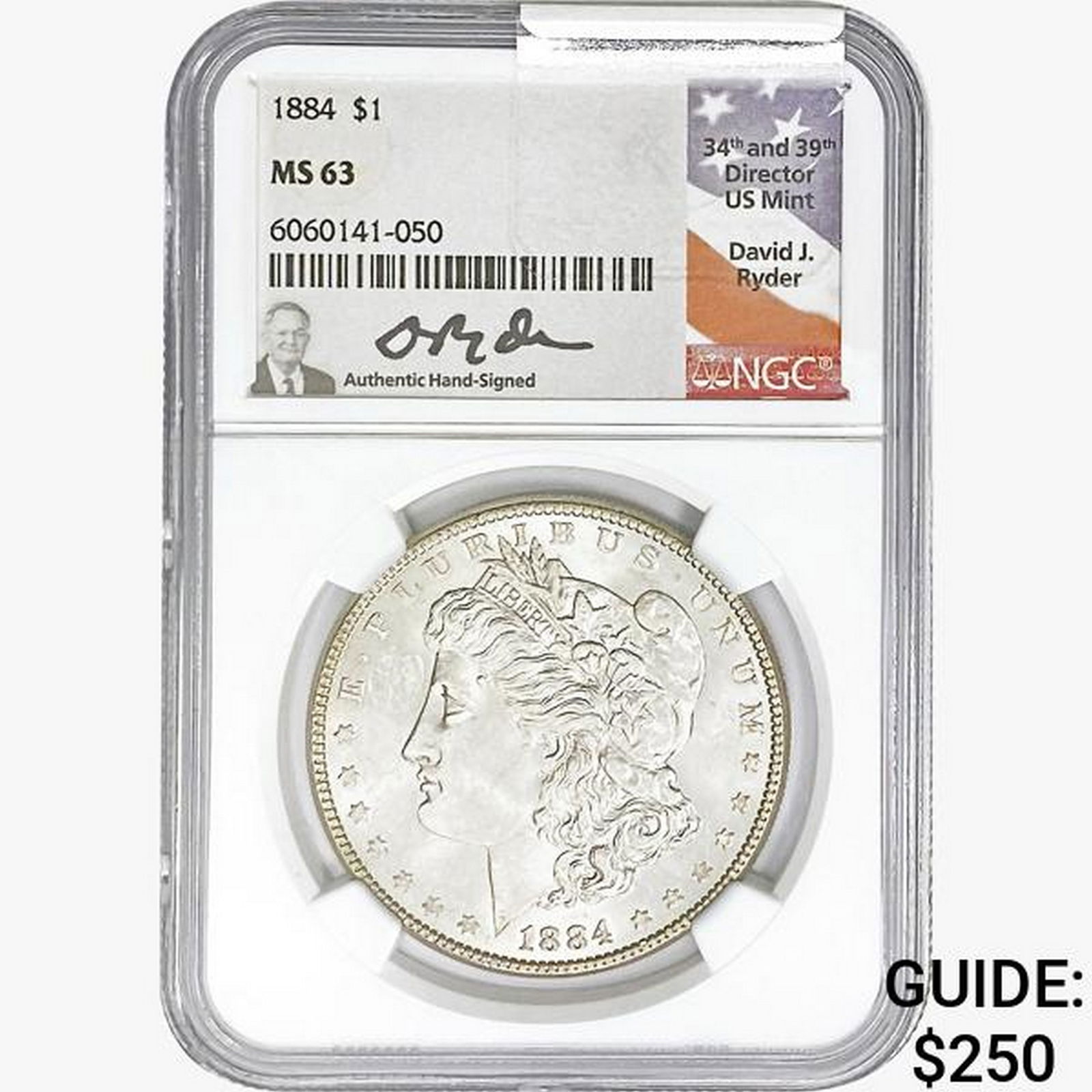 1884 Morgan Silver Dollar NGC MS63 (1 of 2)
