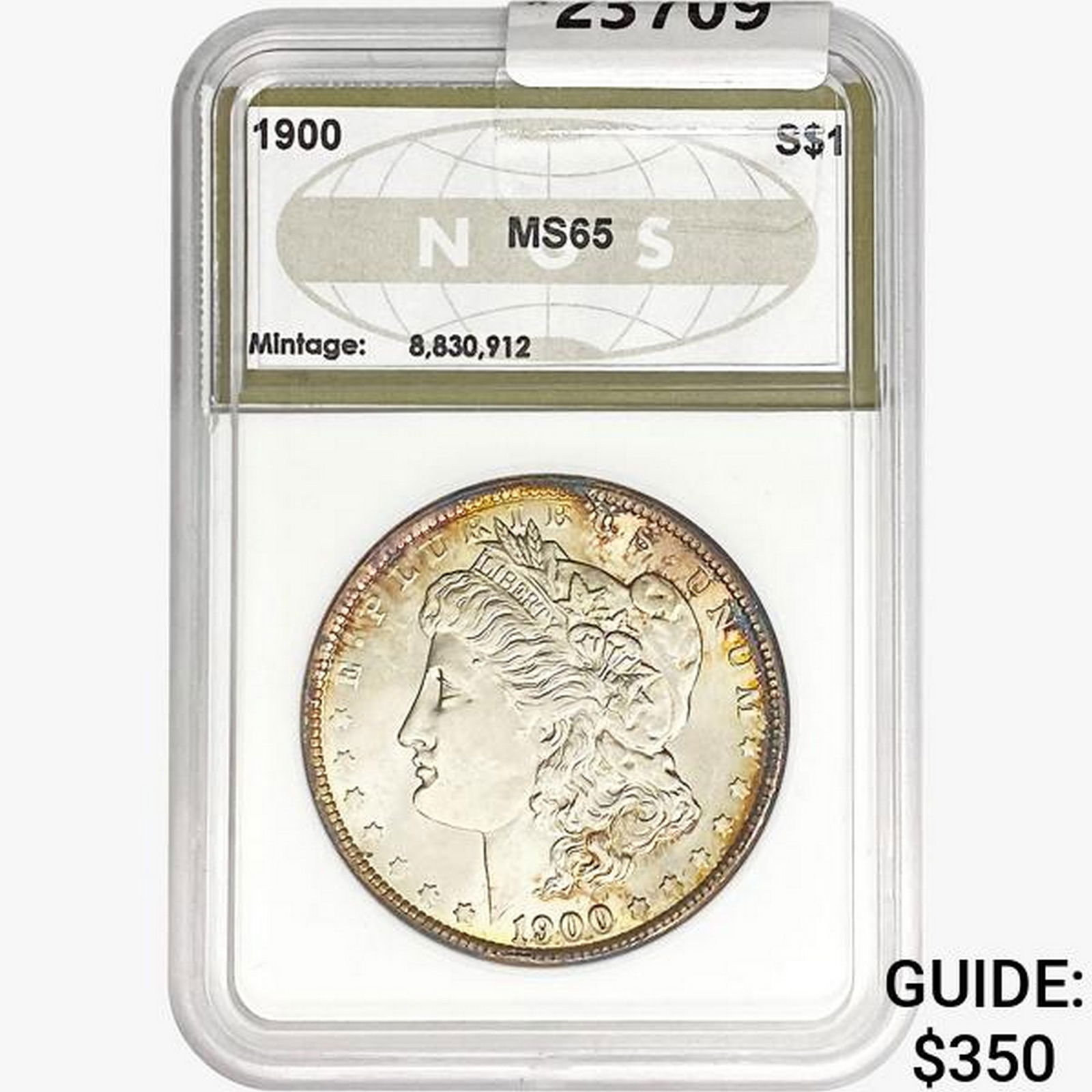 1900 Morgan Silver Dollar NGS MS65 (1 of 2)