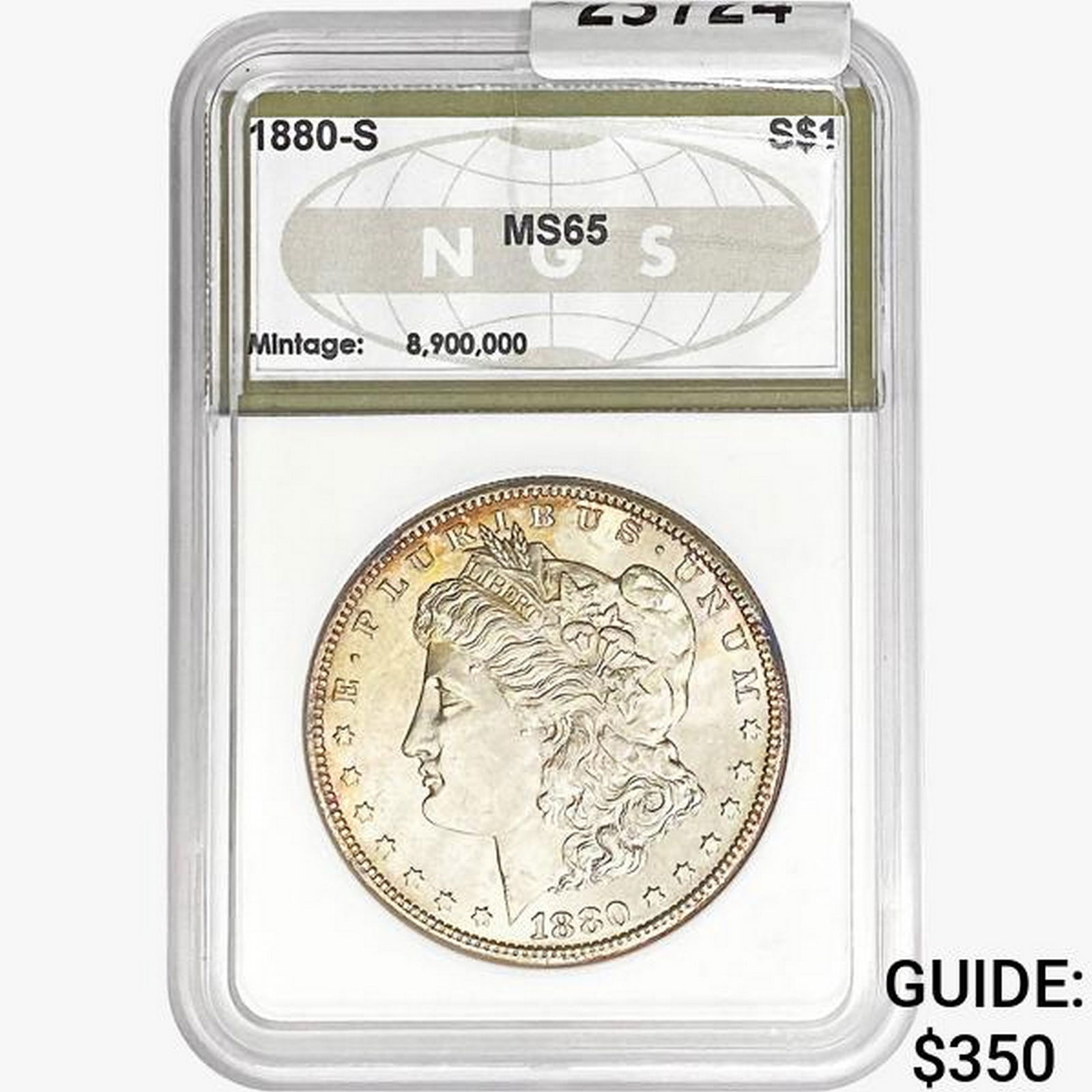 1880-S Morgan Silver Dollar NGS MS65 (1 of 2)