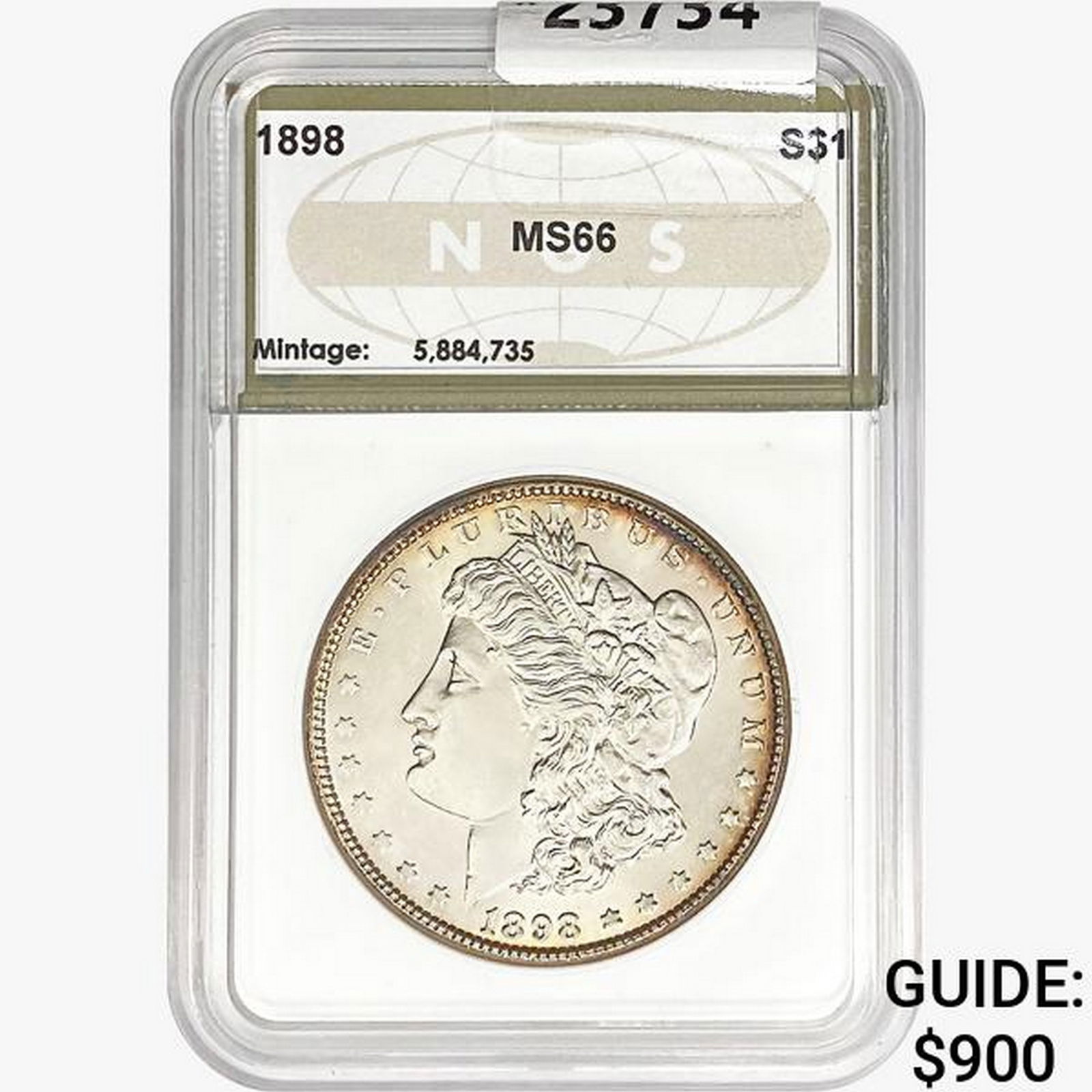 1898 Morgan Silver Dollar NGS MS66 (1 of 2)