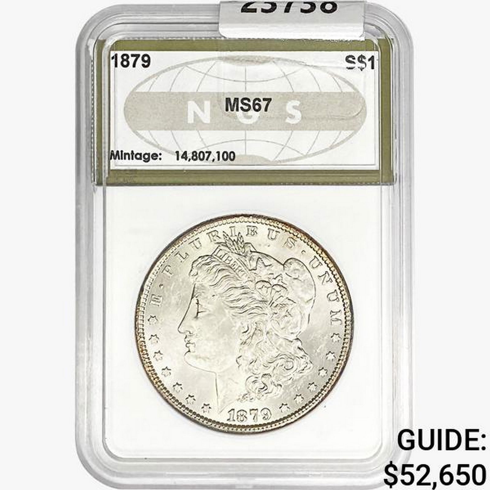 1879 Morgan Silver Dollar NGS MS67 (1 of 2)
