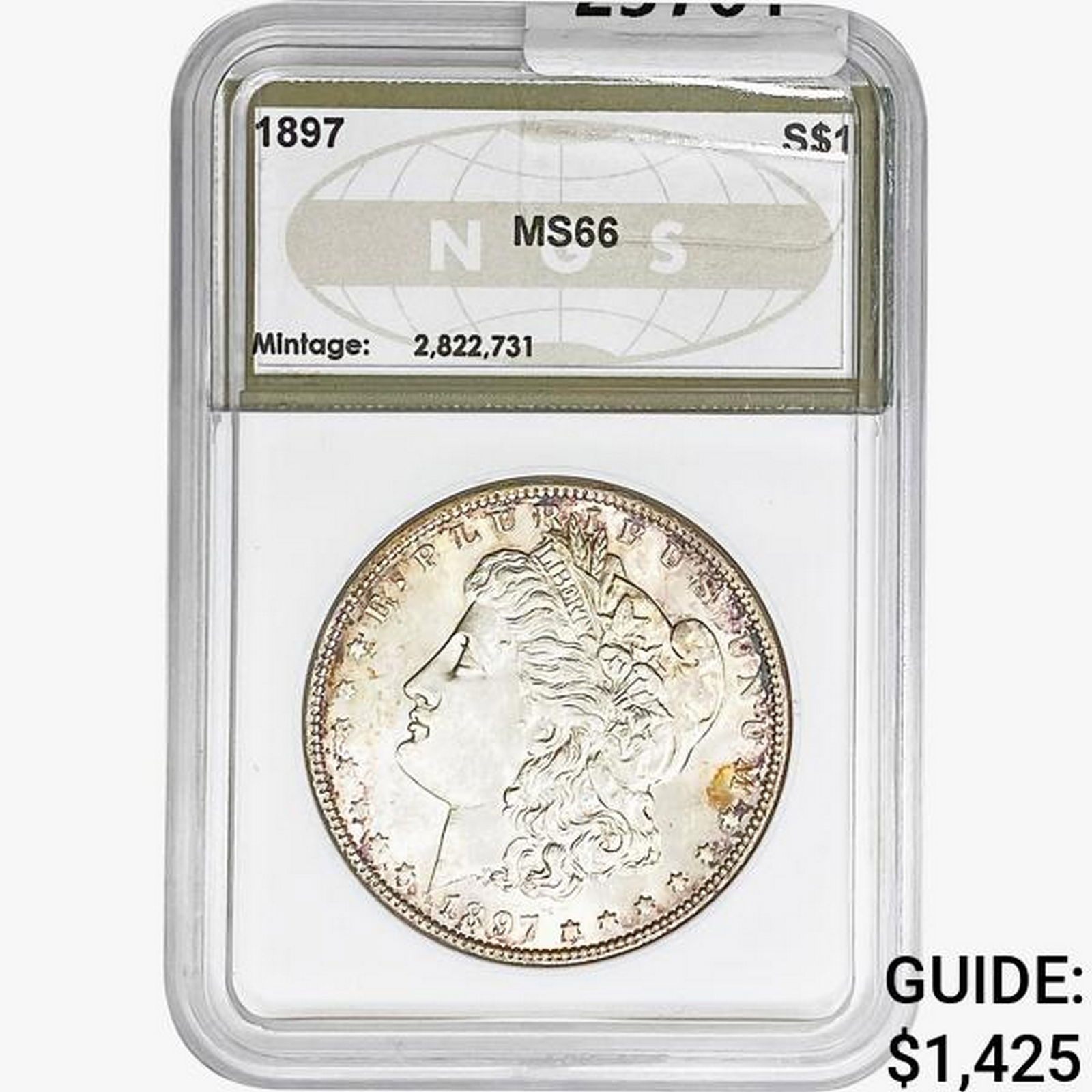 1897 Morgan Silver Dollar NGS MS66 (1 of 2)