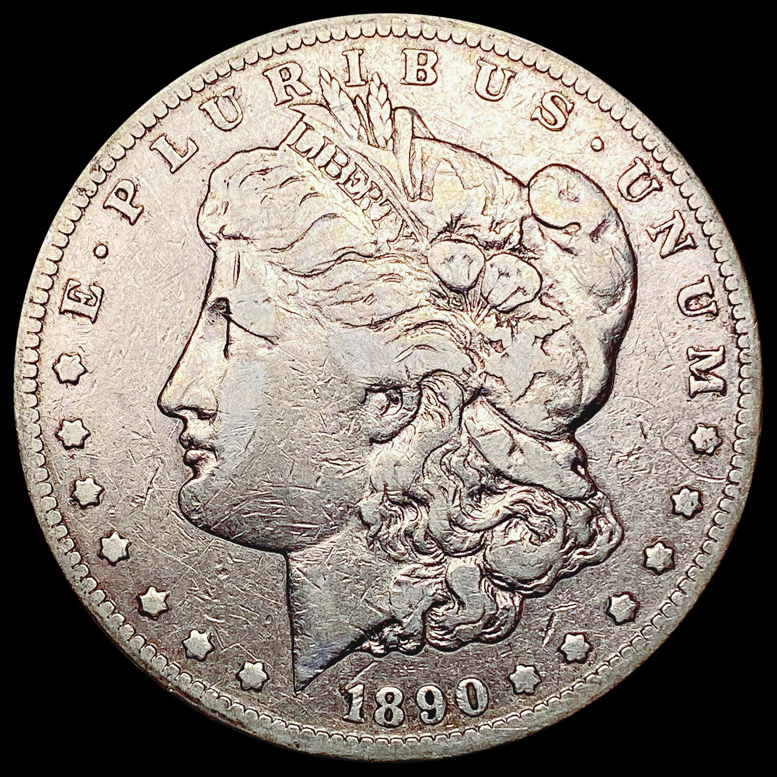 1890-CC Morgan Silver Dollar LIGHTLY CIRCULATED (1 of 2)