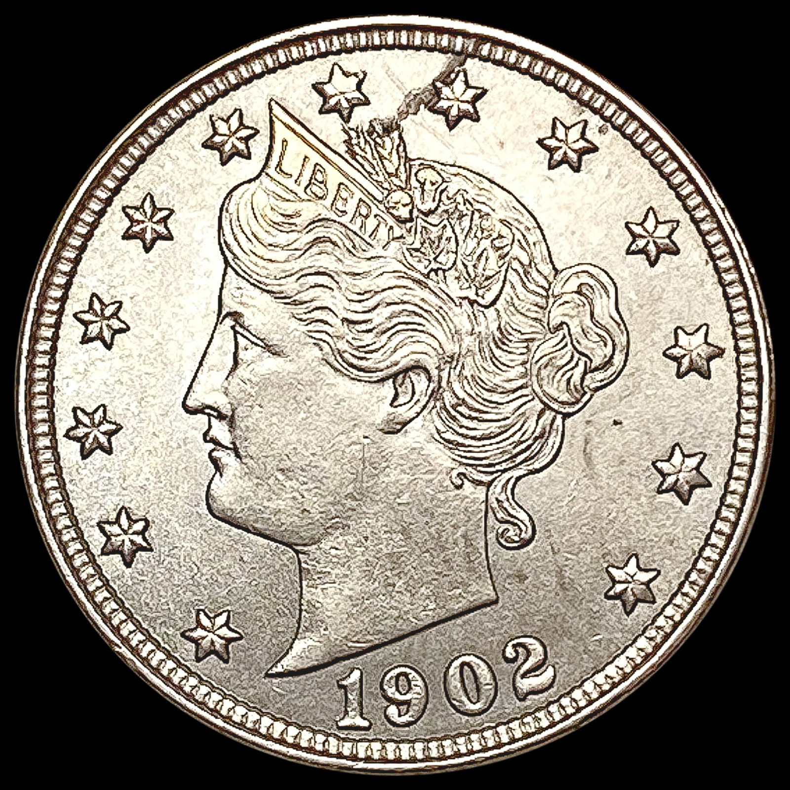 1902 Liberty Victory Nickel CHOICE BU: 1902 Liberty Victory Nickel CHOICE BU
