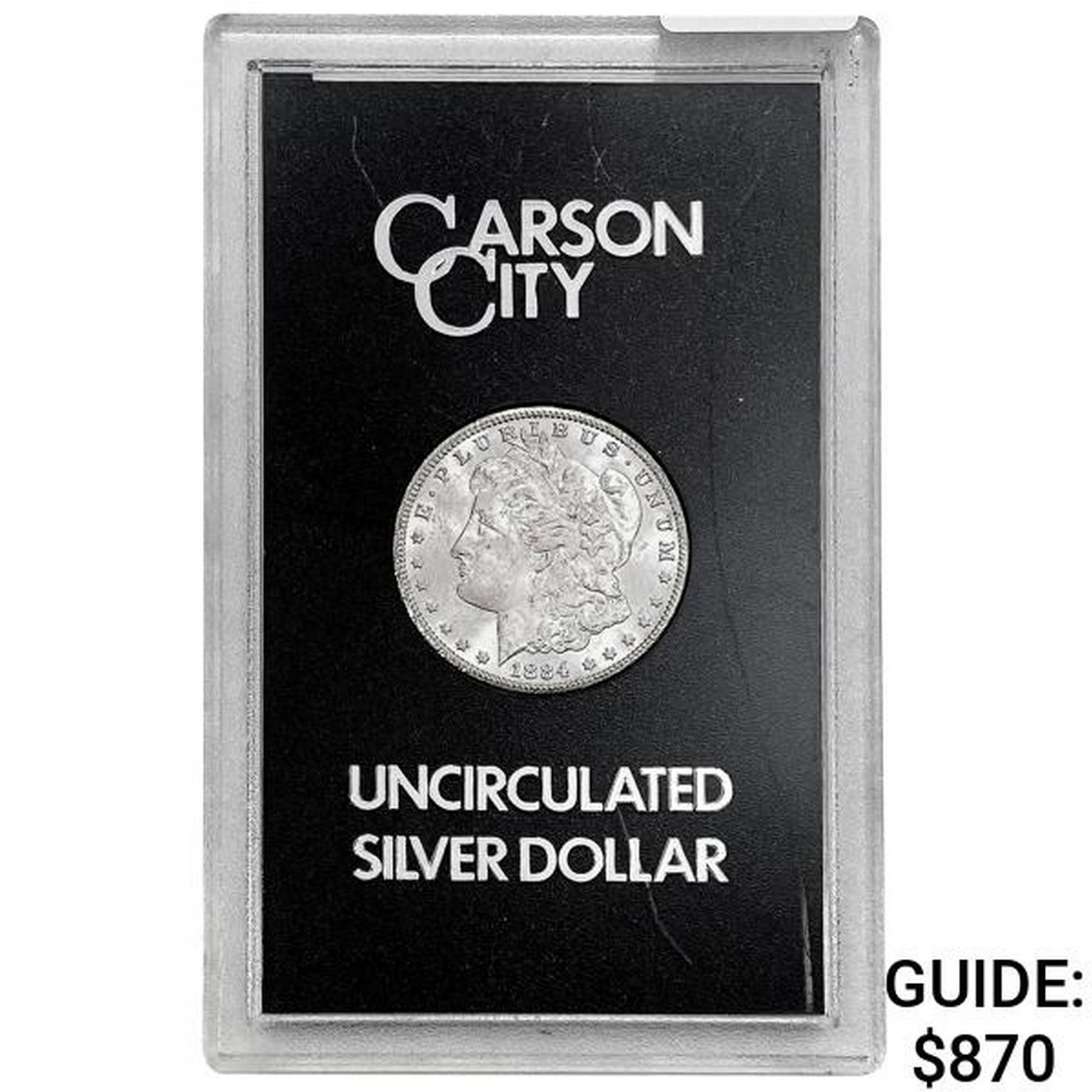 1884-CC Morgan Silver Dollar GSA: 1884-CC Morgan Silver Dollar GSA