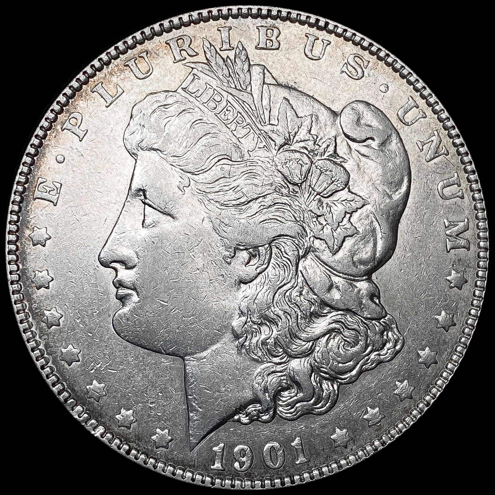 1901 Morgan Silver Dollar CLOSELY UNCIRCULATED (1 of 2)
