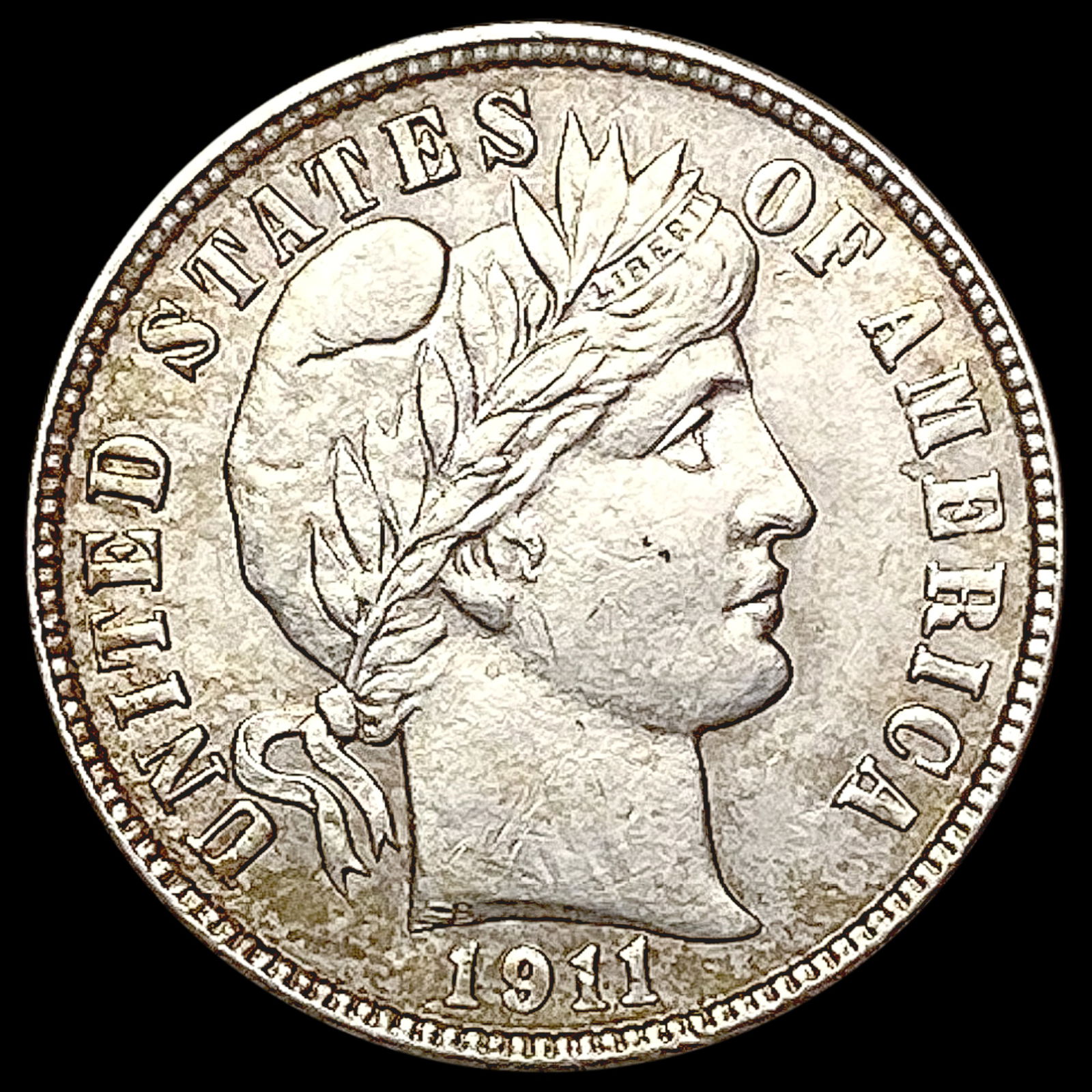 1911-D Barber Dime UNCIRCULATED (1 of 2)