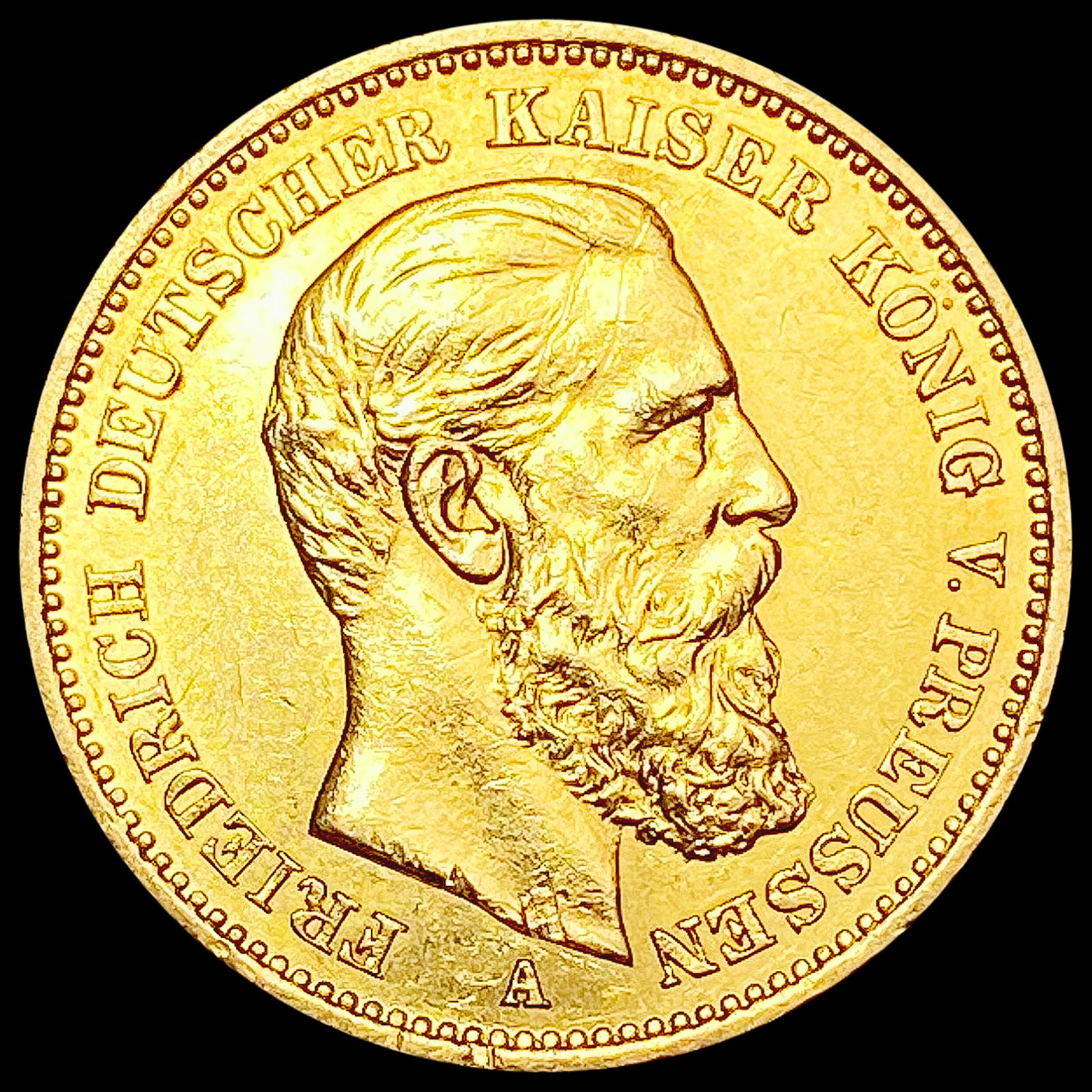 1888 German Prussia Gold 20 Mark .2305oz AGW UNCIRCULATED (1 of 2)