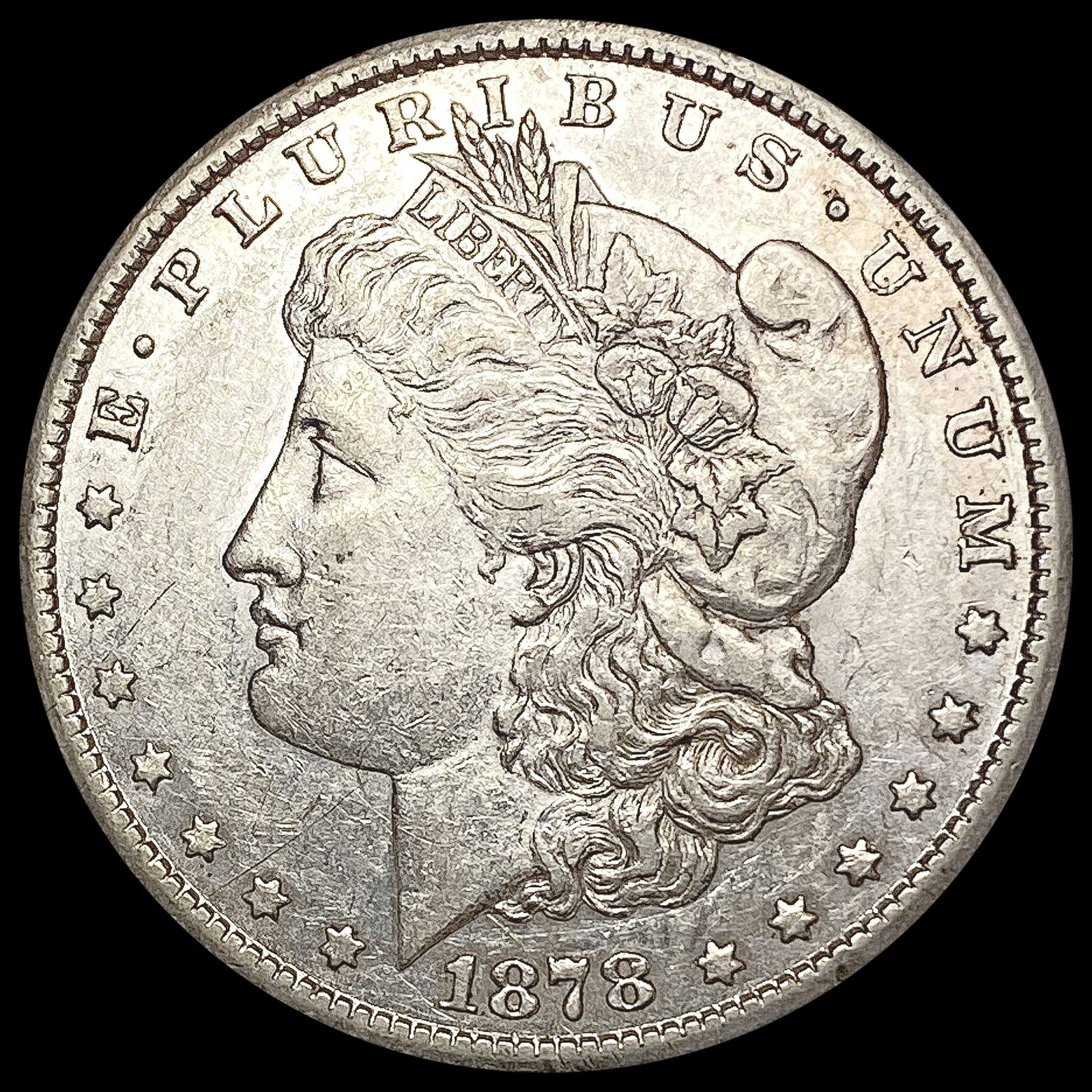 1878-CC Morgan Silver Dollar CLOSELY UNCIRCULATED (1 of 2)