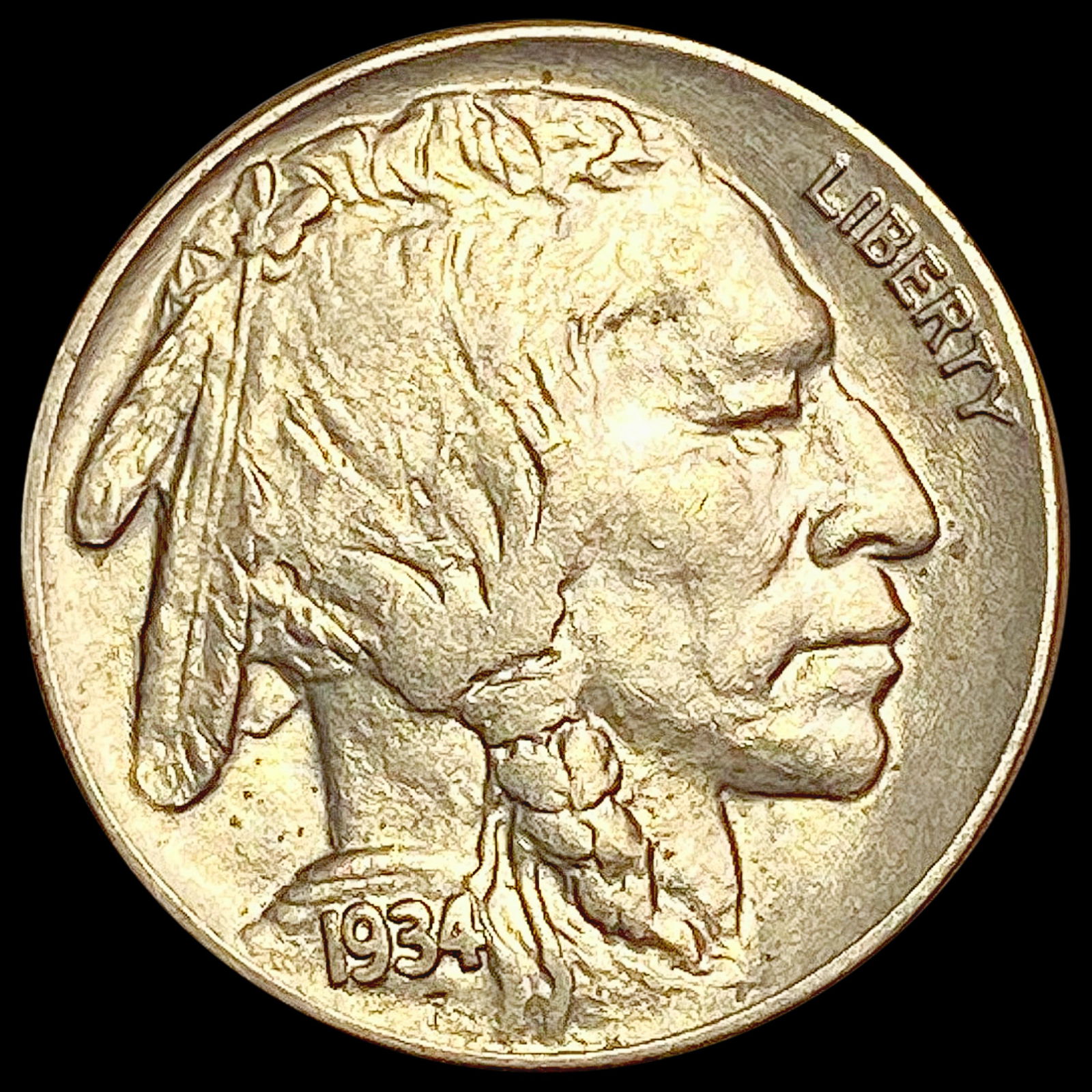 1934 Buffalo Nickel UNCIRCULATED (1 of 2)