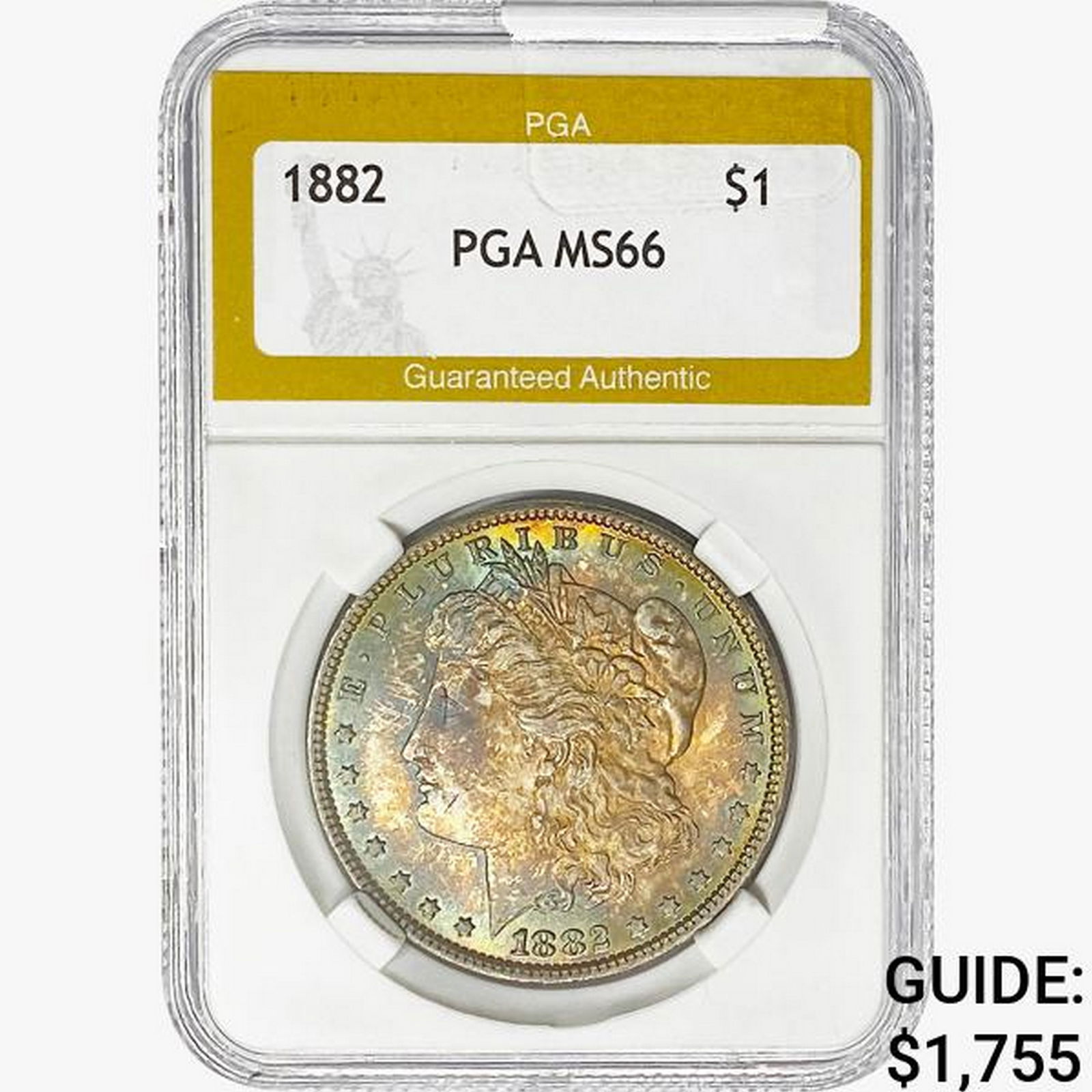 1882 Morgan Silver Dollar PGA MS66 (1 of 2)