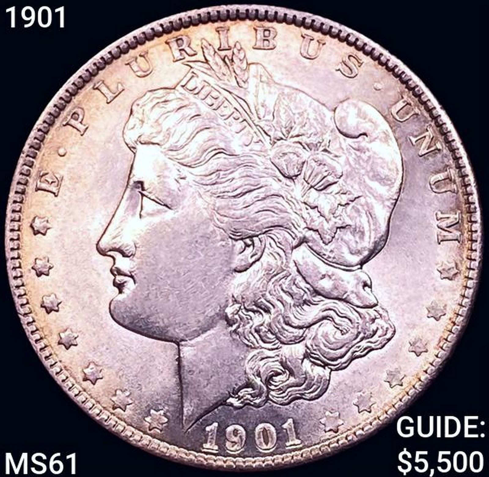 1901 Morgan Silver Dollar UNCIRCULATED (1 of 2)